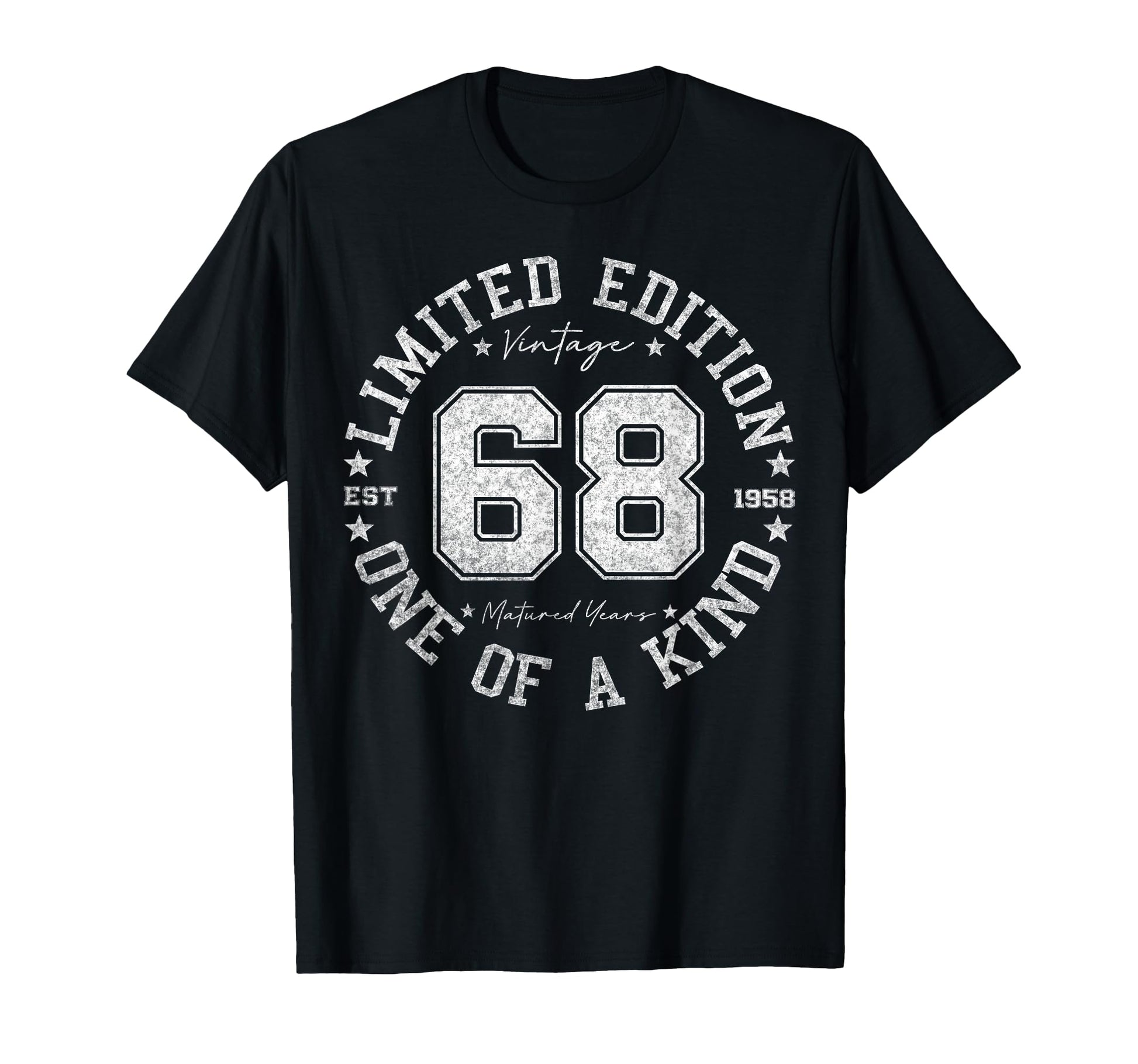 68 Year Old Gifts 1958 68Th Birthday T-Shirt - Streetwear Style for Adults - T-Shirt, Sweatshirt, Hoodie