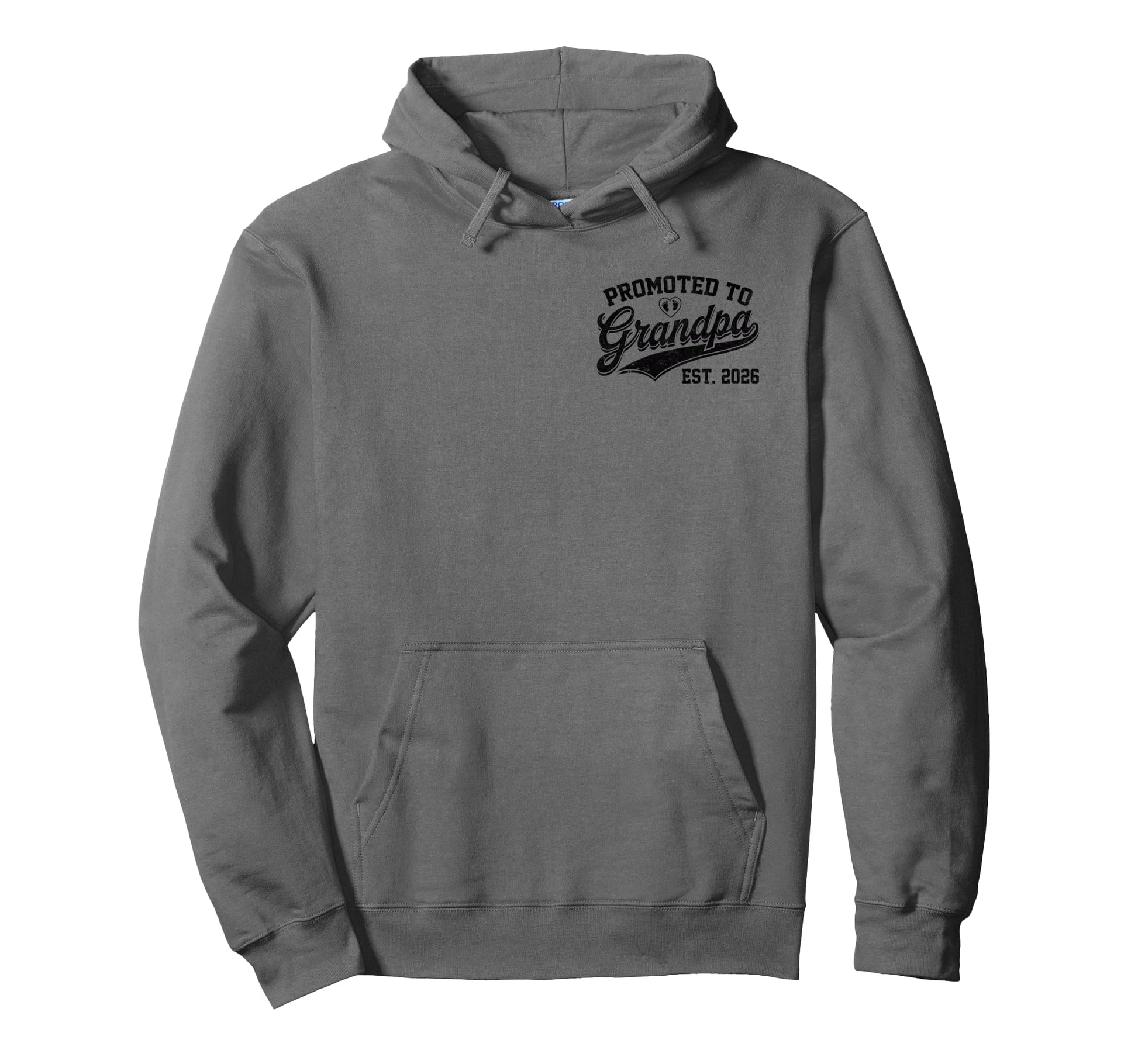 Promoted To Grandpa Est 2026 Grandpa Est Hoodie - Minimalist Print Unisex - T-Shirt, Sweatshirt, Hoodie