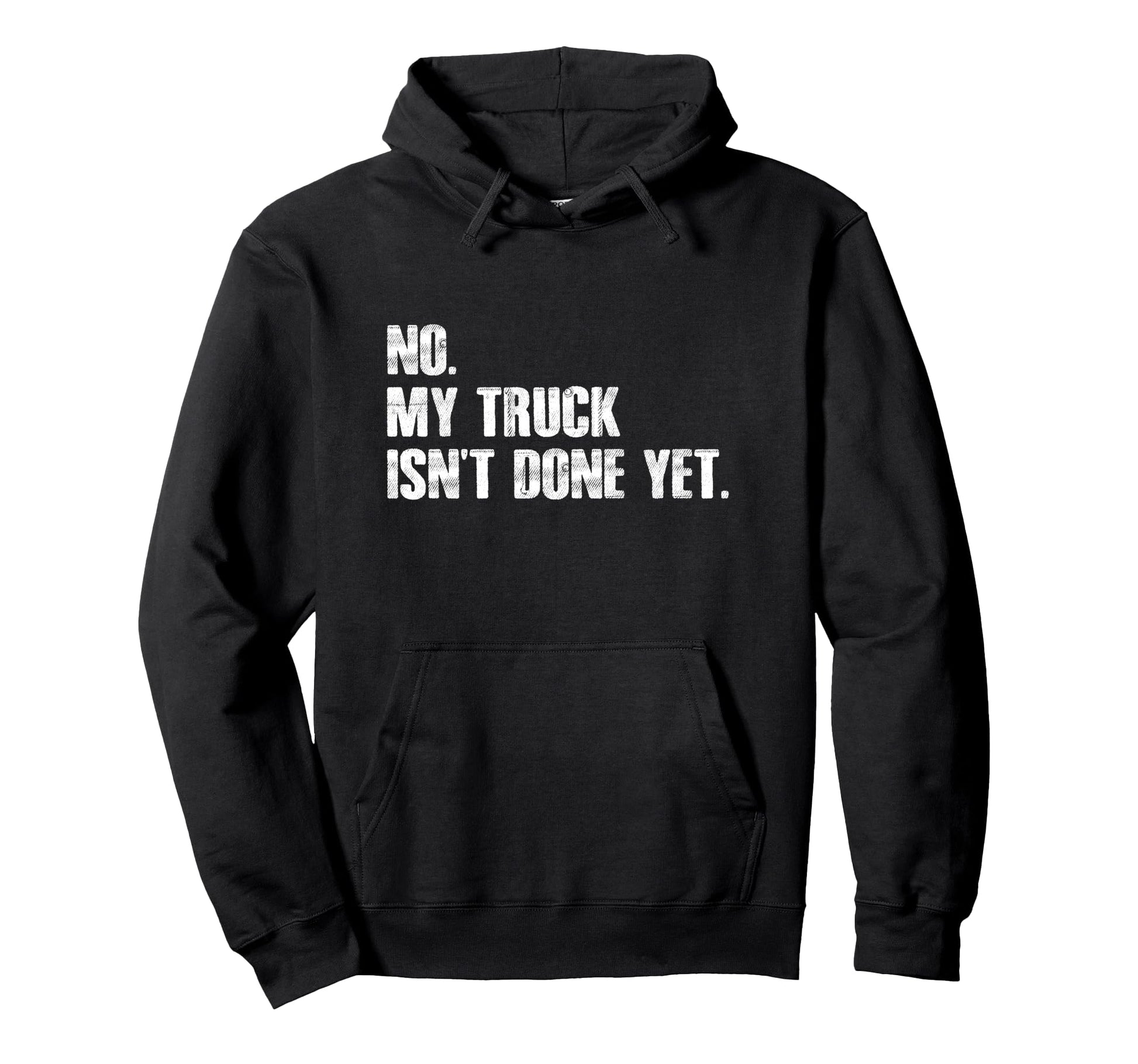 Funny Truck Driver Art Dad Hoodie - Casual Everyday Wear Men Women - T-Shirt, Sweatshirt, Hoodie