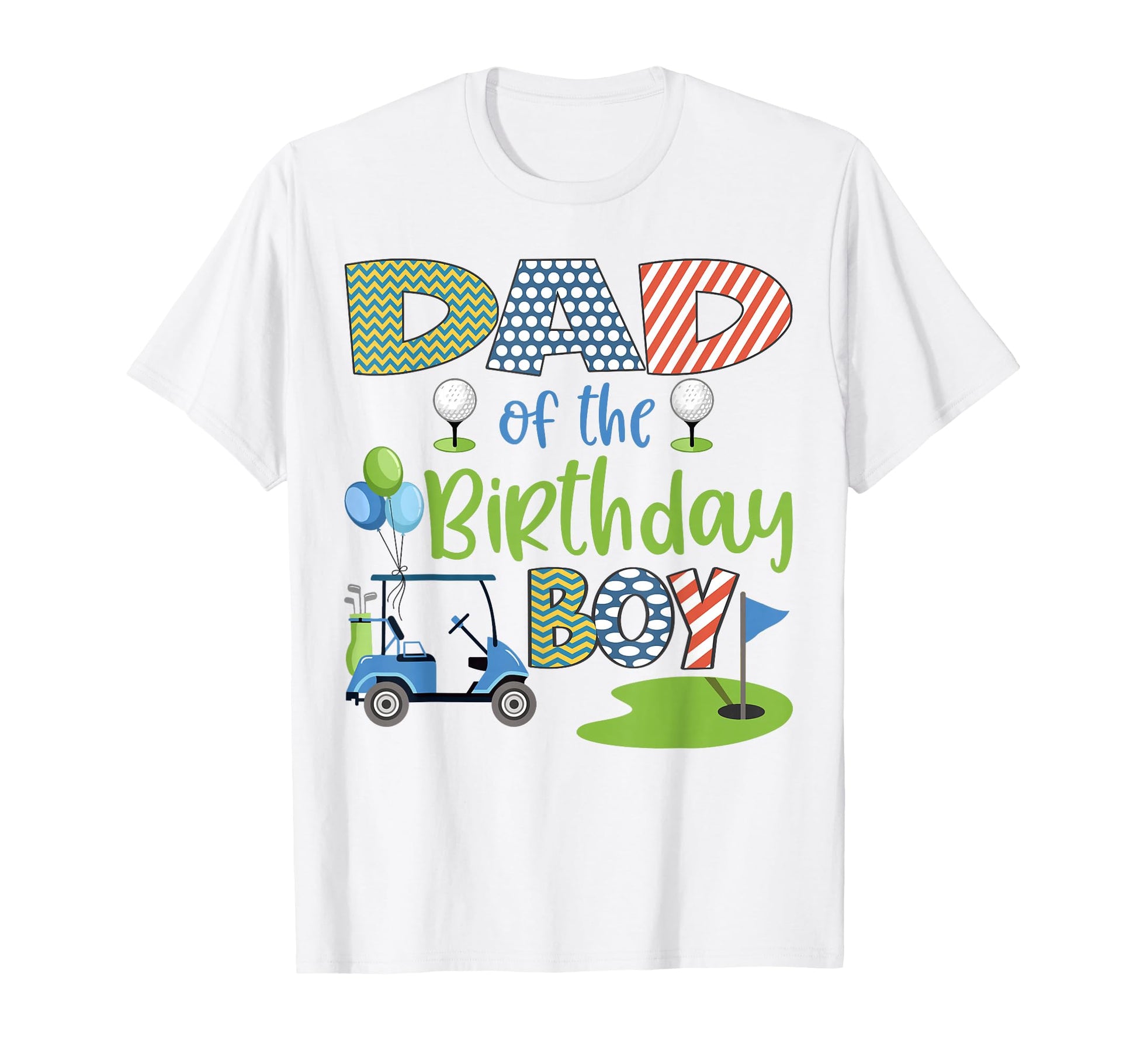 Dad Birthday Golf Lover Family T-Shirt - Minimalist Print Men Women - T-Shirt, Sweatshirt, Hoodie