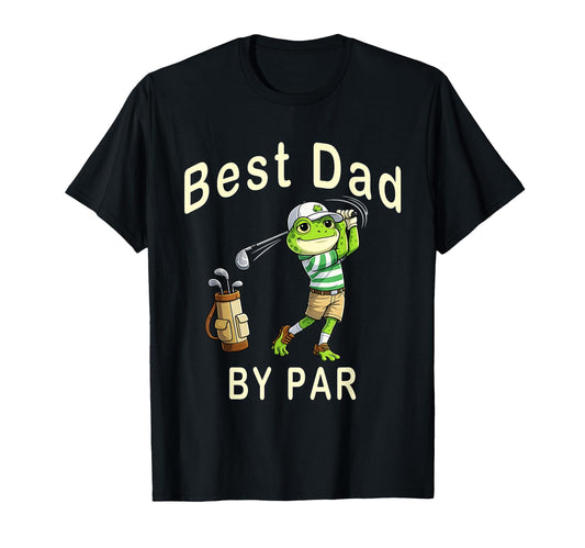 Best Dad Par Frog Funny Golf Dad T-Shirt - Aesthetic Graphic Men Women - T-Shirt, Sweatshirt, Hoodie