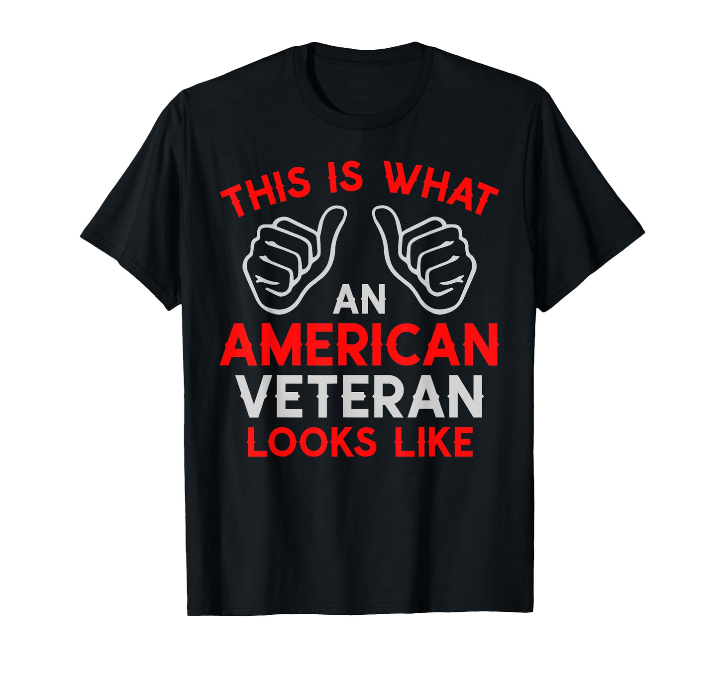 This Is What American Veteran Looks Like T-Shirt - Graphic Print Unisex - T-Shirt, Sweatshirt, Hoodie