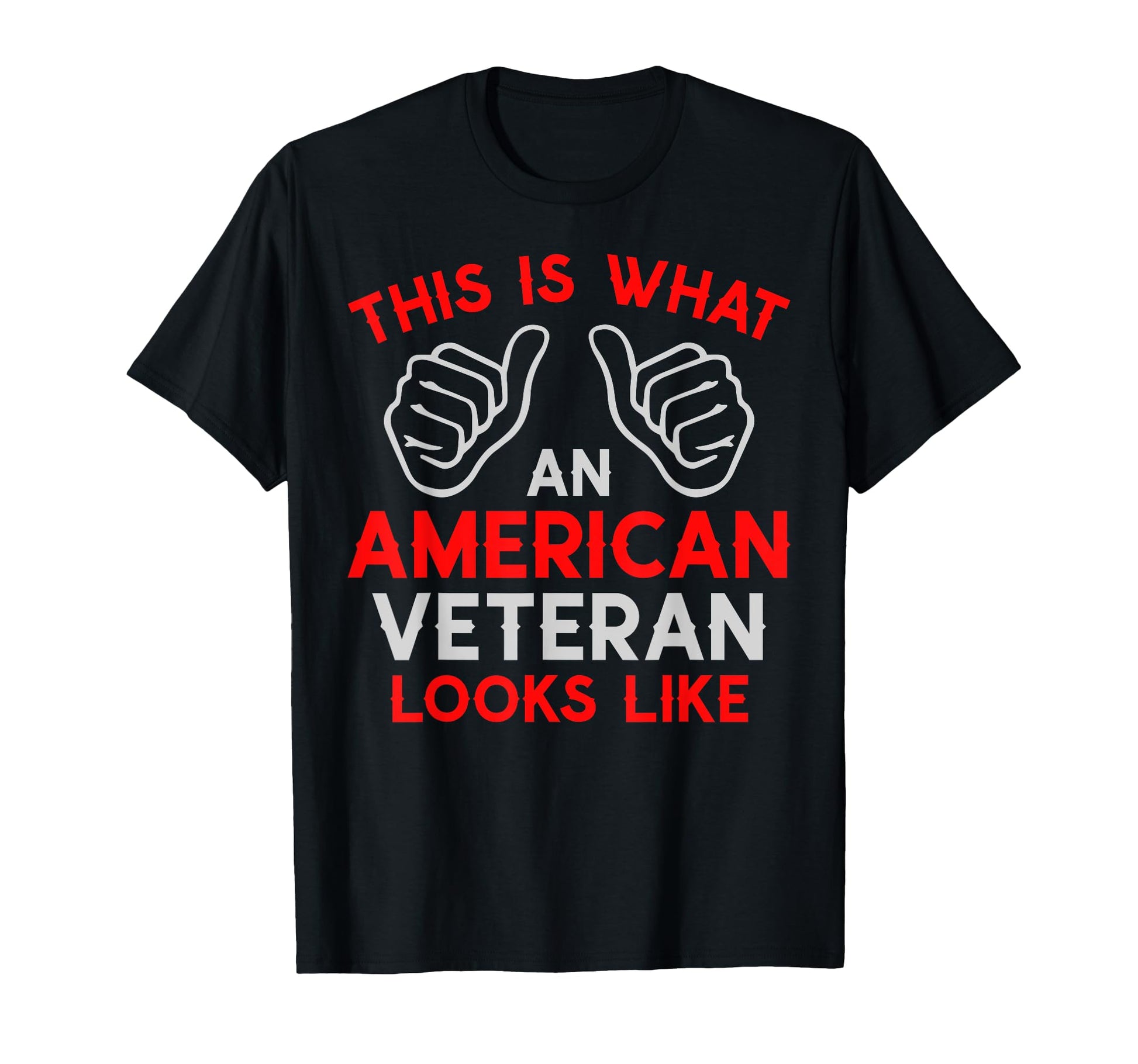 This Is What American Veteran Looks Like T-Shirt - Graphic Print Unisex - T-Shirt, Sweatshirt, Hoodie