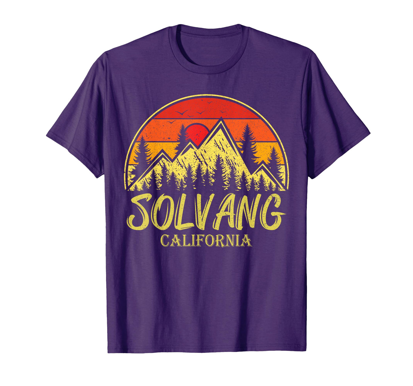Solvang California Ca Mountains Hike T-Shirt - Aesthetic Graphic Unisex - T-Shirt, Sweatshirt, Hoodie