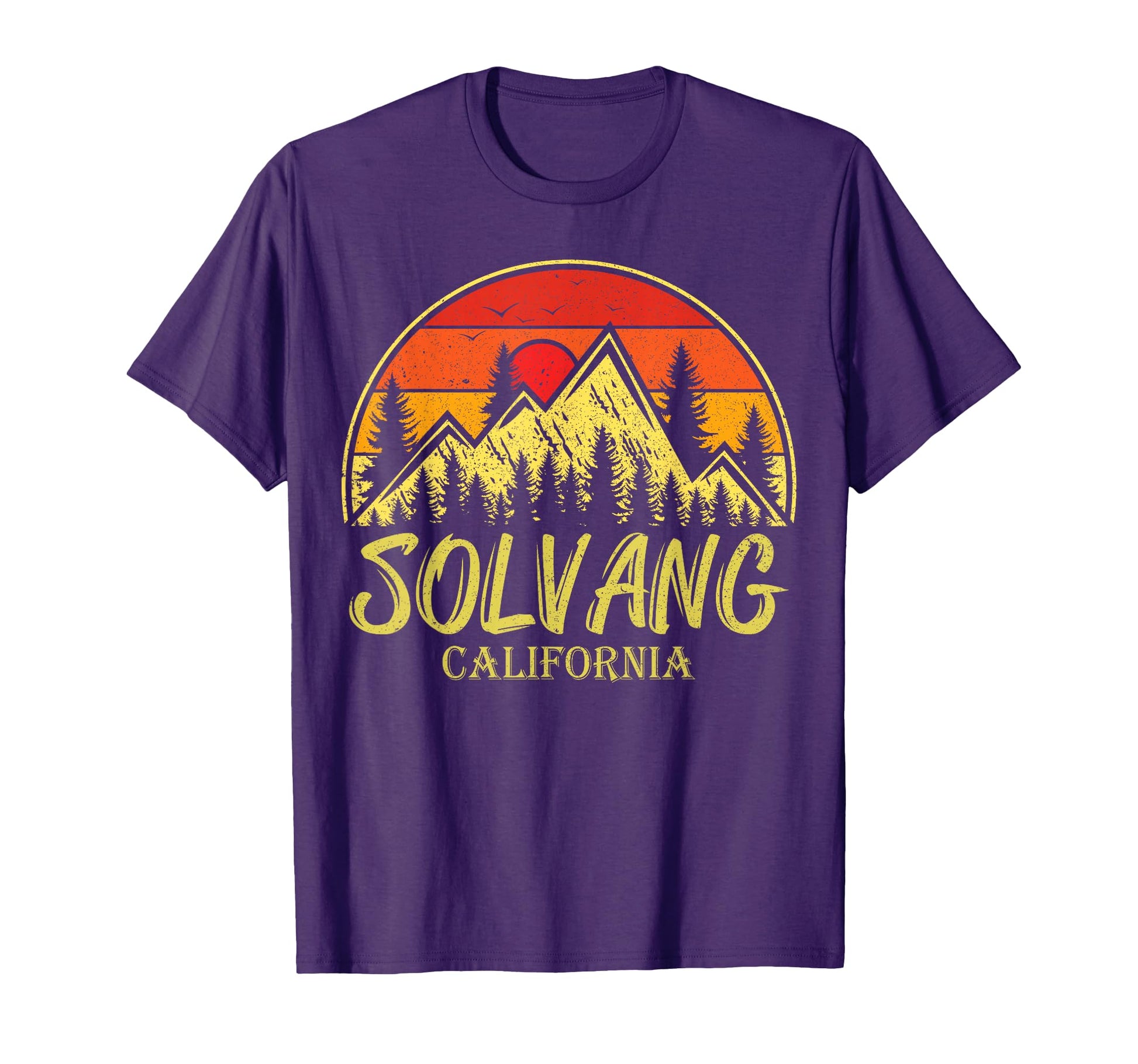 Solvang California Ca Mountains Hike T-Shirt - Aesthetic Graphic Unisex - T-Shirt, Sweatshirt, Hoodie