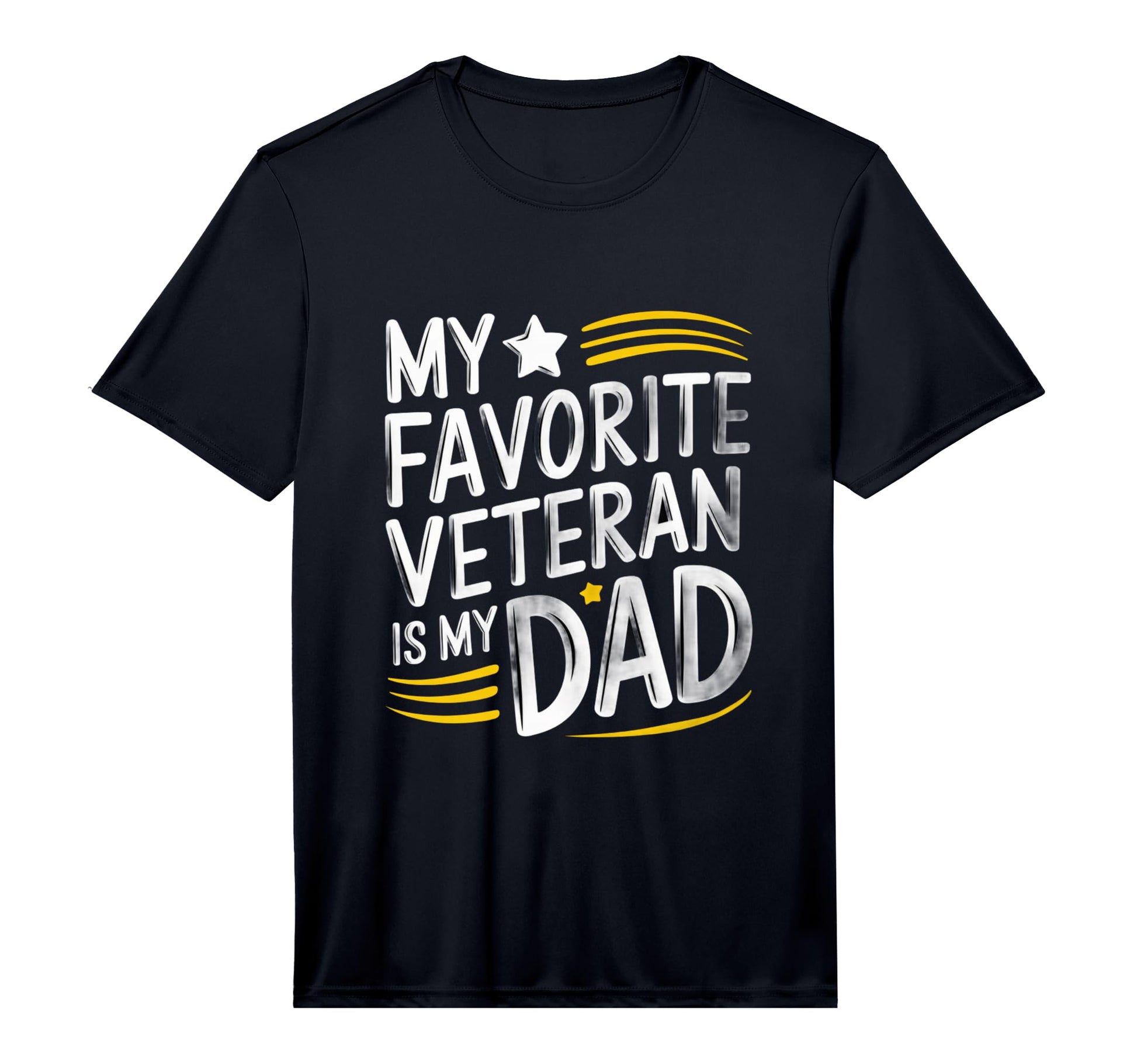 Mens My Favorite Veteran Is My Dad T-Shirt - Trendy Graphic Men Women - T-Shirt, Sweatshirt, Hoodie