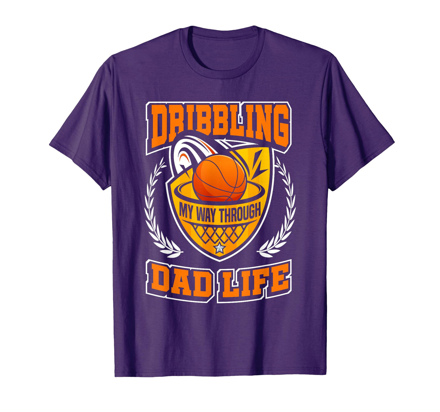 Basketball Dad Basketball Lover T-Shirt - Novelty Apparel Men Women - T-Shirt, Sweatshirt, Hoodie