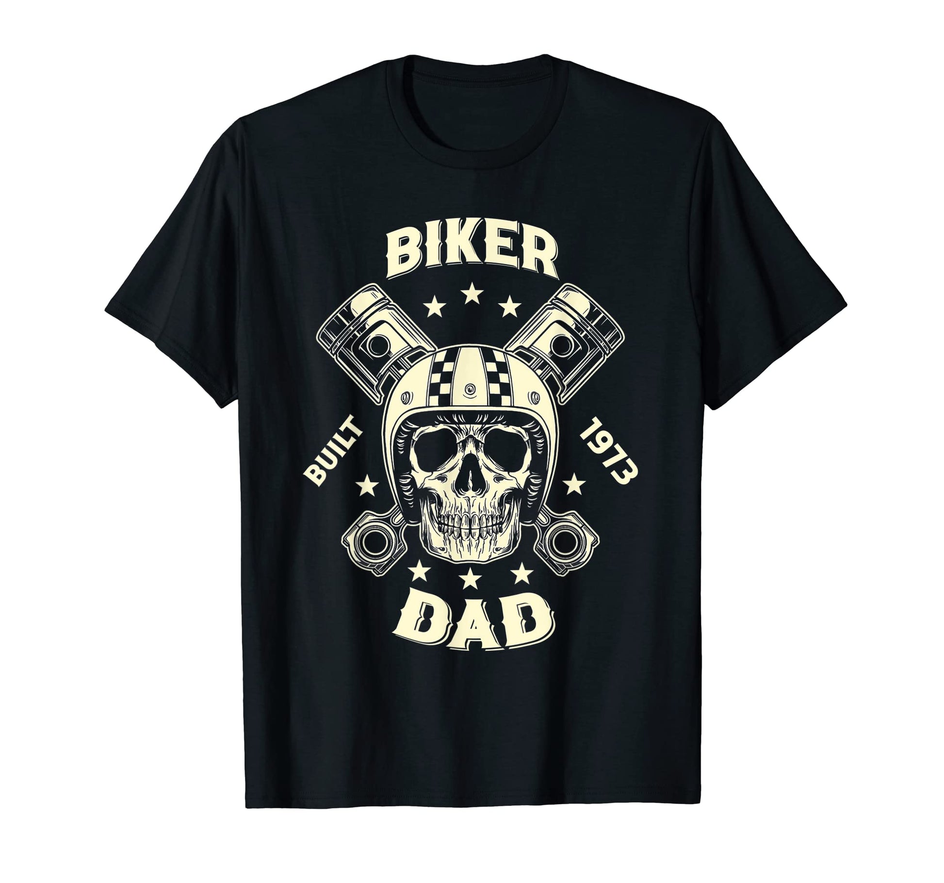 50Th Birthday Motorcycle Biker Dad T-Shirt - Fun Novelty Design for Adults - T-Shirt, Sweatshirt, Hoodie