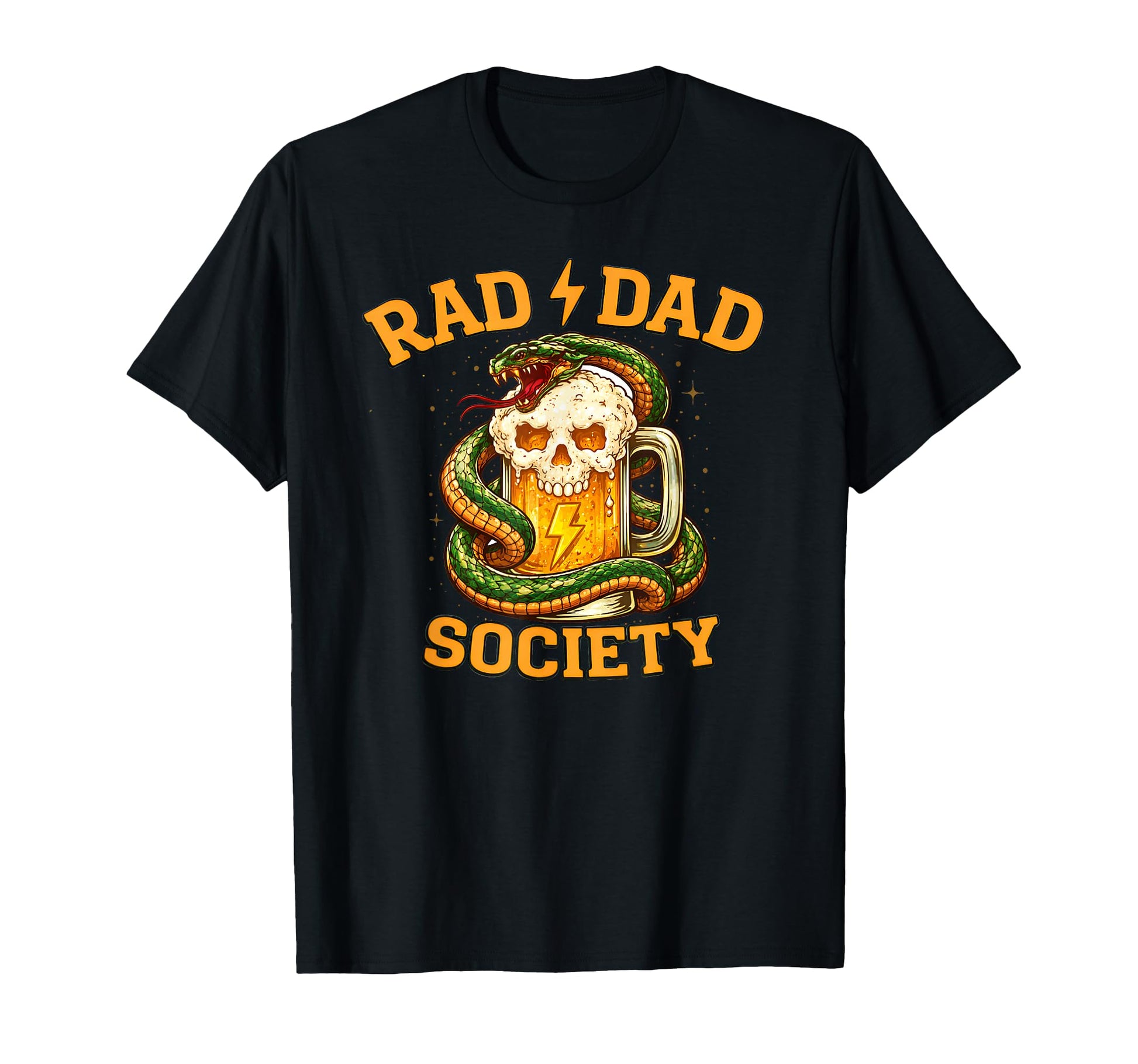 Beer Drinking Father Rad Dad Society T-Shirt - Novelty Apparel Men Women - T-Shirt, Sweatshirt, Hoodie