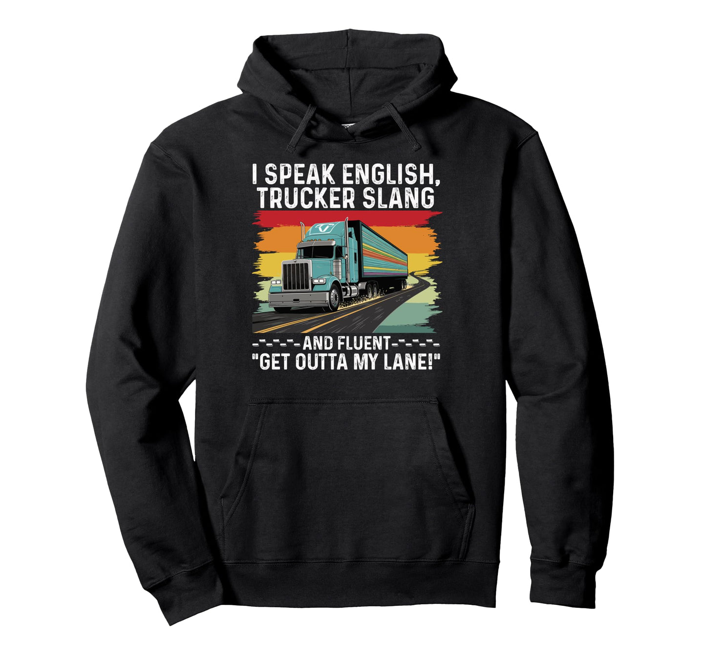 Best Truck Driver Art Dad Grandpa Hoodie - Aesthetic Graphic Unisex - T-Shirt, Sweatshirt, Hoodie