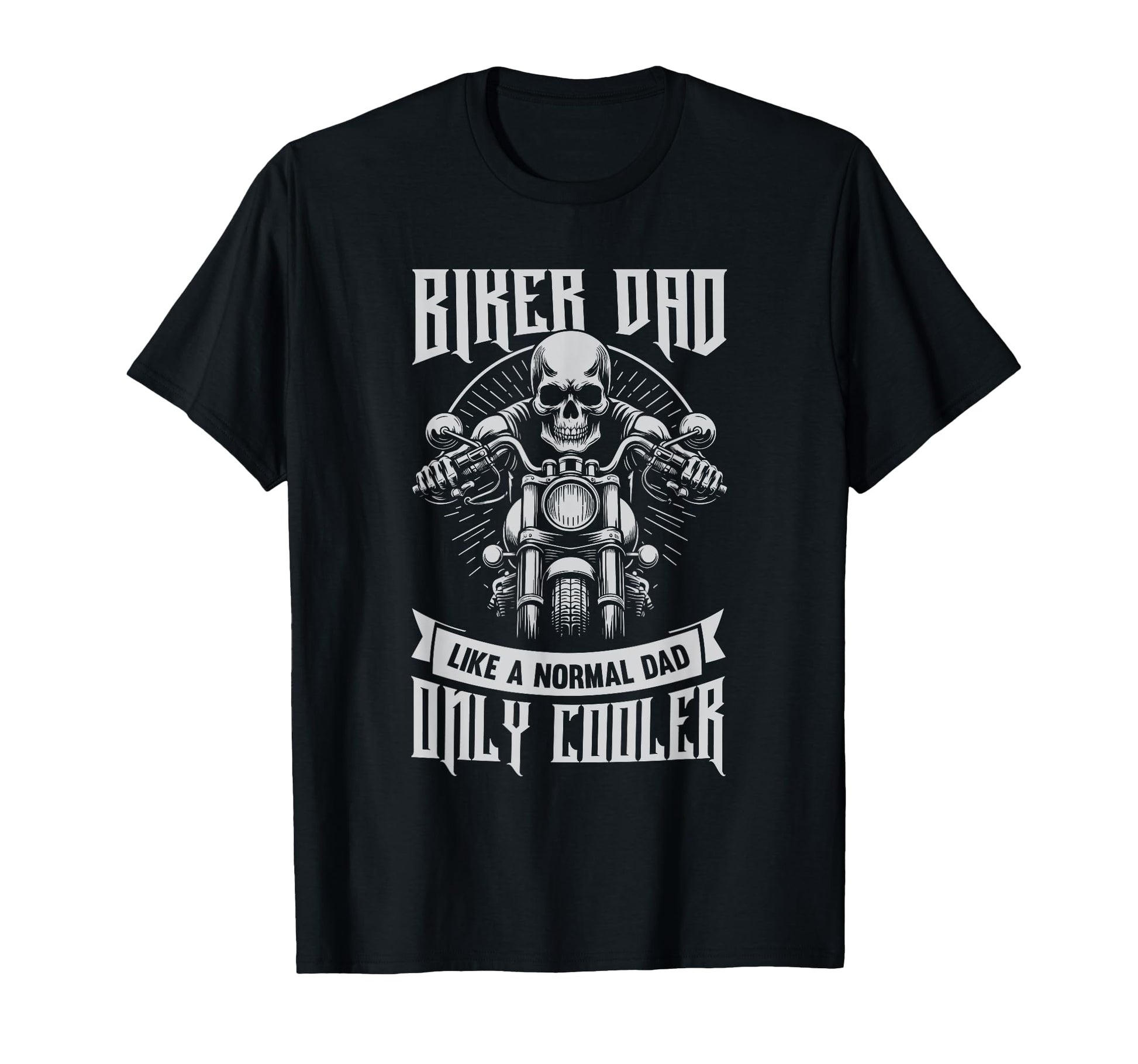 Father Rider Biker Dad Fathers Day T-Shirt - Streetwear Style Men Women - T-Shirt, Sweatshirt, Hoodie