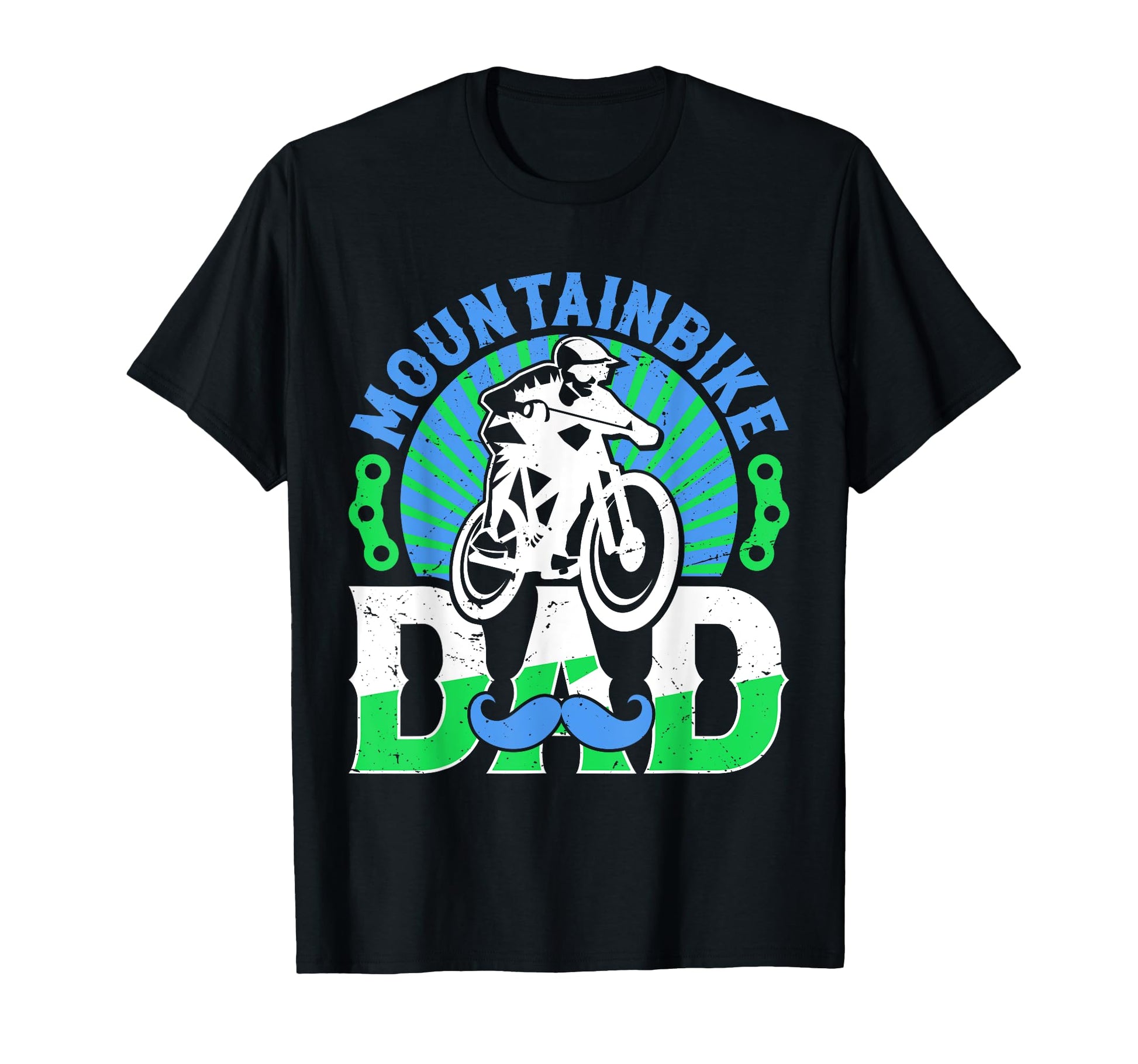 Mountain Bike Dad Mountain Biking T-Shirt - Custom Art Print Men Women - T-Shirt, Sweatshirt, Hoodie