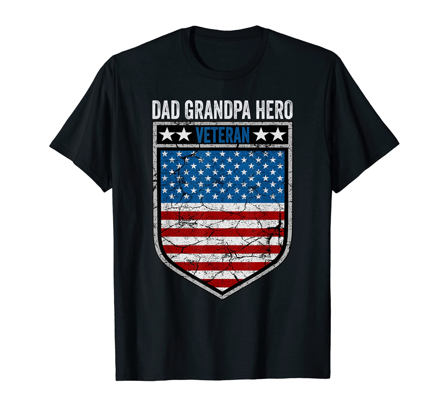 Dad Grandpa Hero Veteran Memorial Day T-Shirt - Streetwear Style Men Women - T-Shirt, Sweatshirt, Hoodie