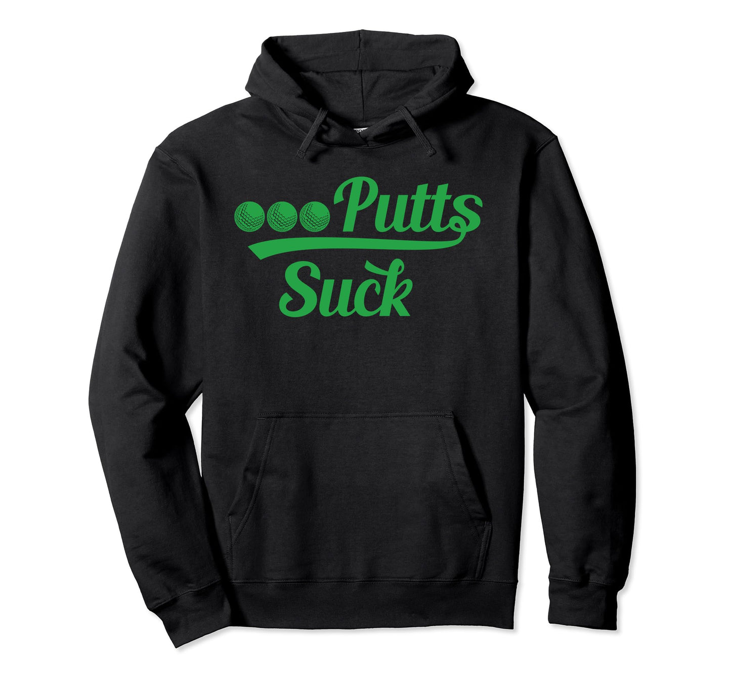 Golf Putter Funny Golfing Loser 3 Putts Hoodie - Unique Graphic Men Women - T-Shirt, Sweatshirt, Hoodie
