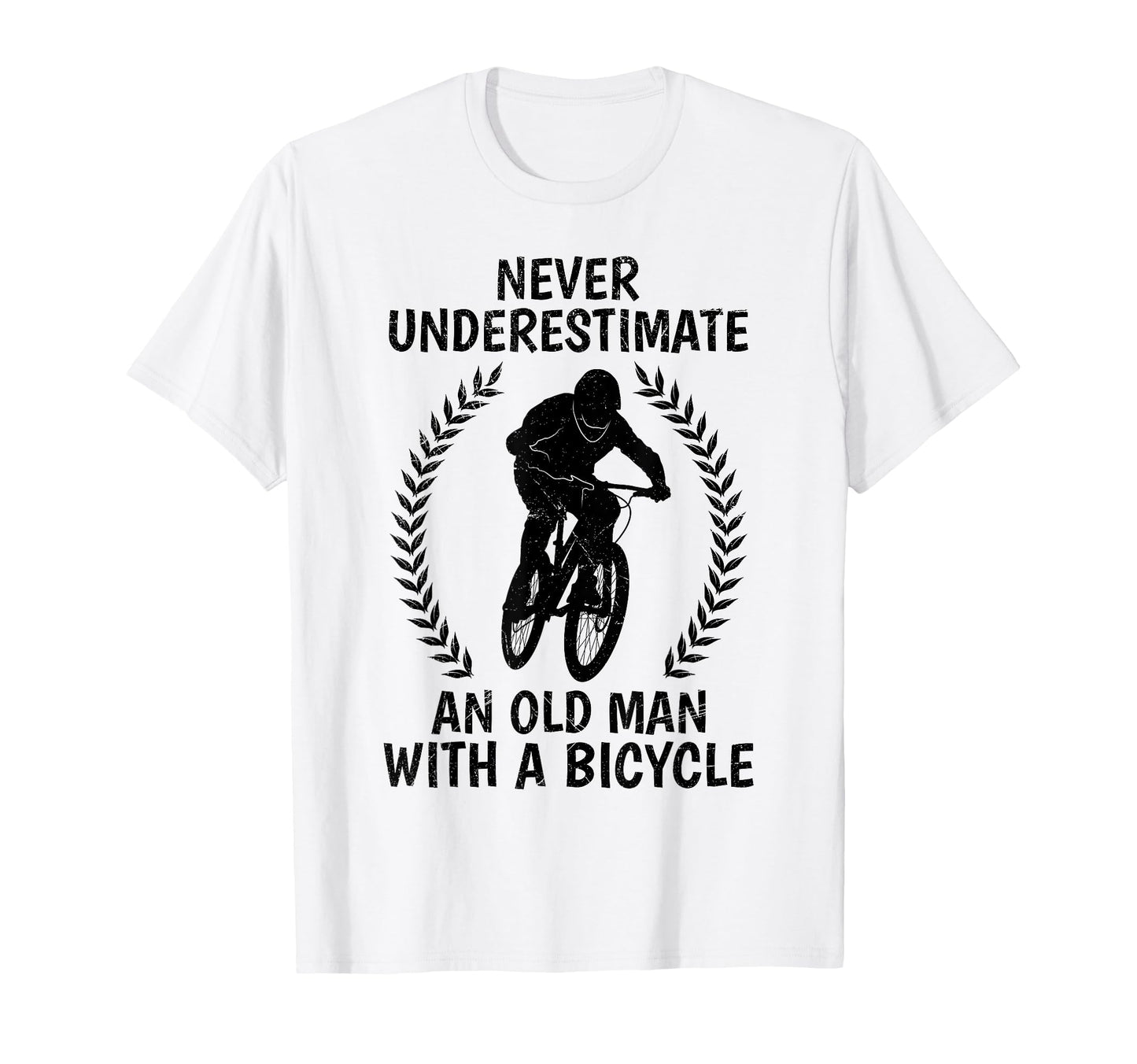 Old Mountain Bike Bicycle Dad Pensioner T-Shirt - Novelty Apparel Unisex - T-Shirt, Sweatshirt, Hoodie