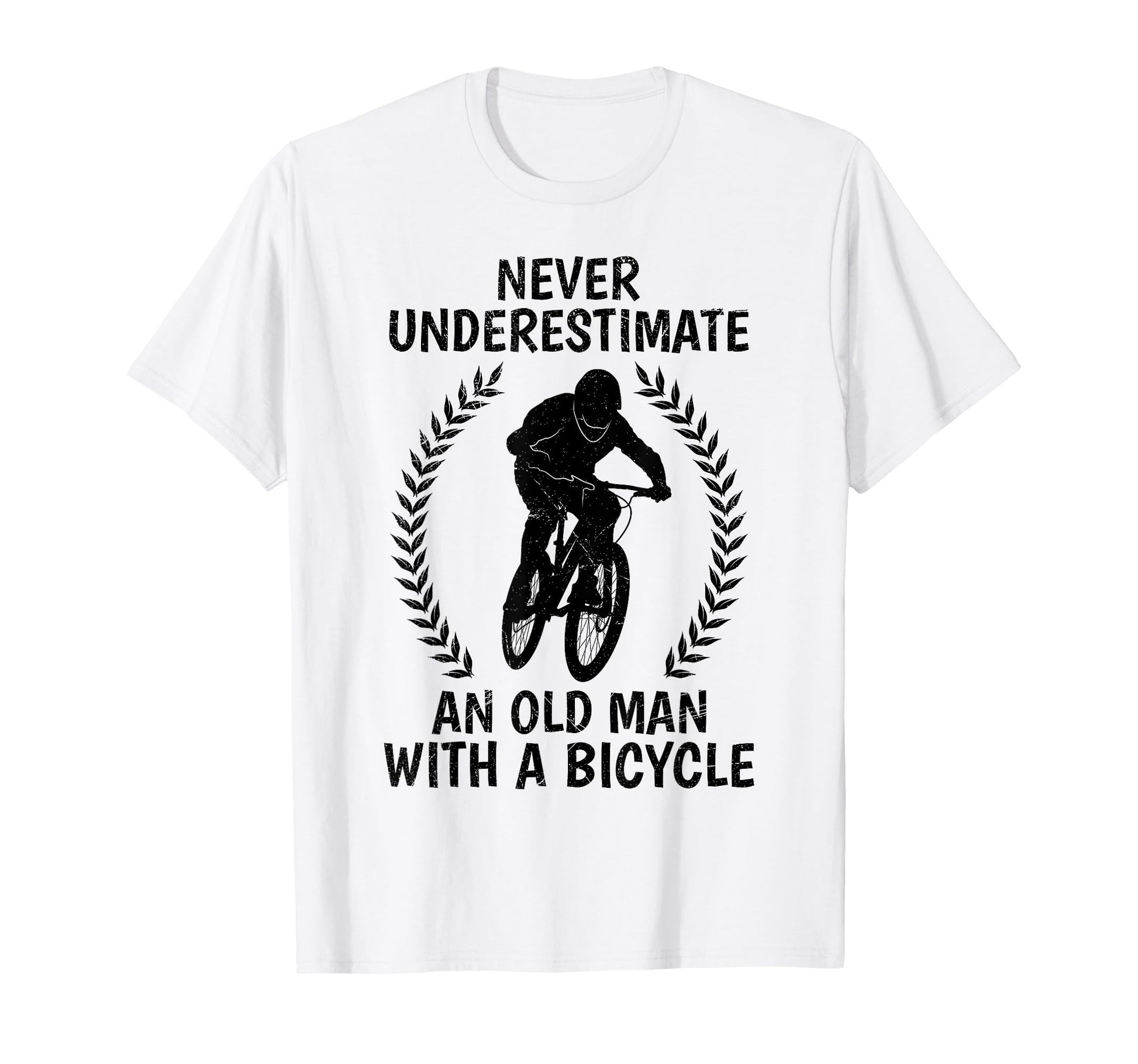 Old Mountain Bike Bicycle Dad Pensioner T-Shirt - Novelty Apparel Unisex - T-Shirt, Sweatshirt, Hoodie