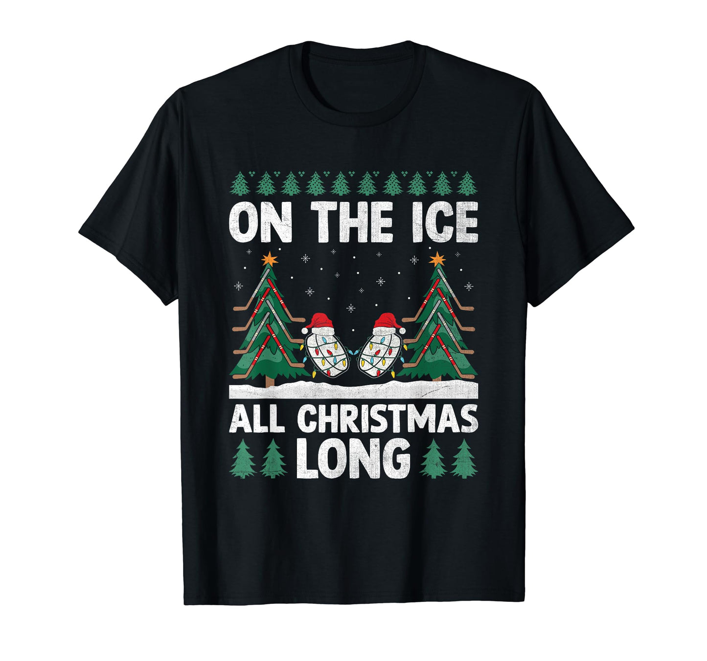 Ice Hockey Dad Player Pucking Coach T-Shirt - Aesthetic Graphic Unisex - T-Shirt, Sweatshirt, Hoodie