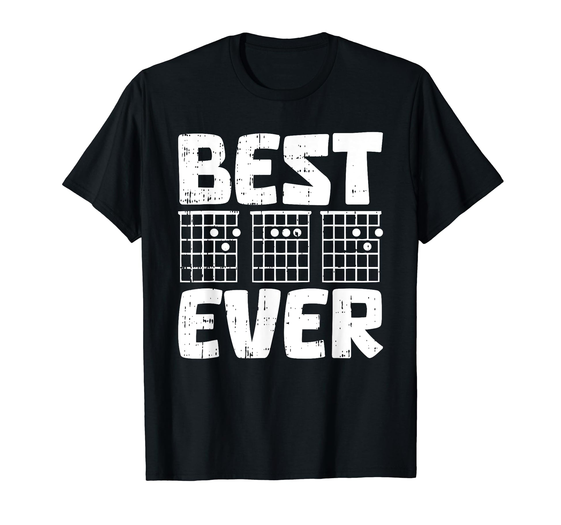 Best Dad Ever Fathers Day Guitar Player T-Shirt - Aesthetic Graphic Unisex - T-Shirt, Sweatshirt, Hoodie