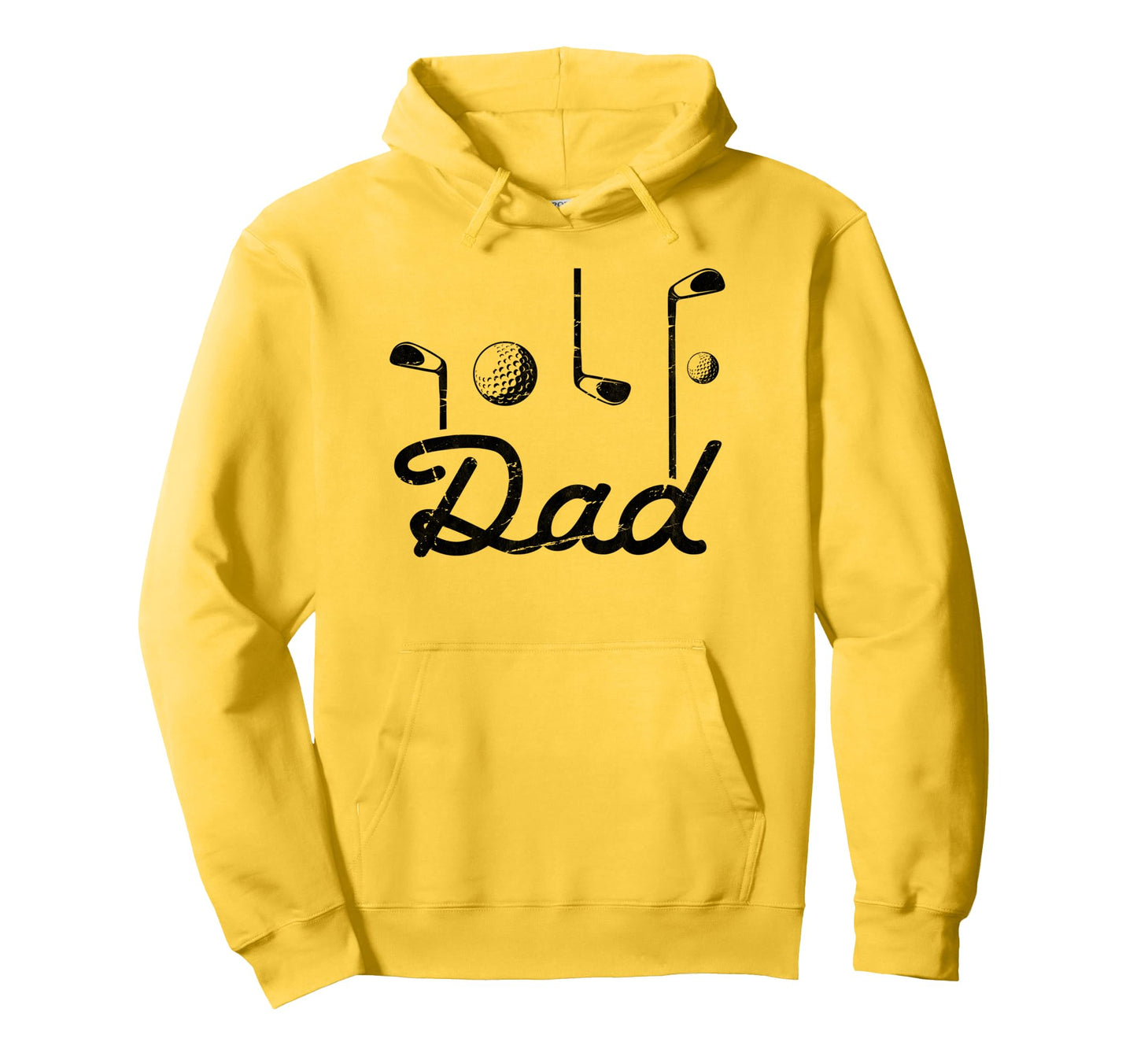 Golf Dad Funny Golfing Best Dad Father Hoodie - Aesthetic Graphic Unisex - T-Shirt, Sweatshirt, Hoodie