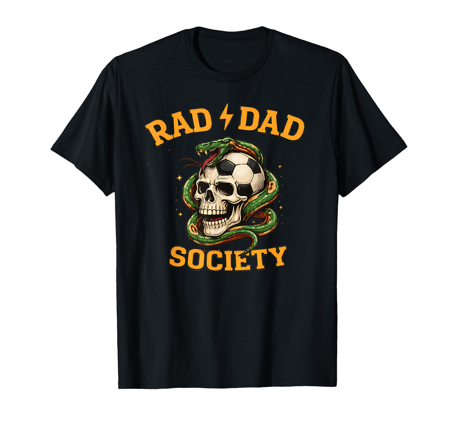Soccer Father Rad Dad Society Gameday T-Shirt - Custom Art Print Men Women - T-Shirt, Sweatshirt, Hoodie