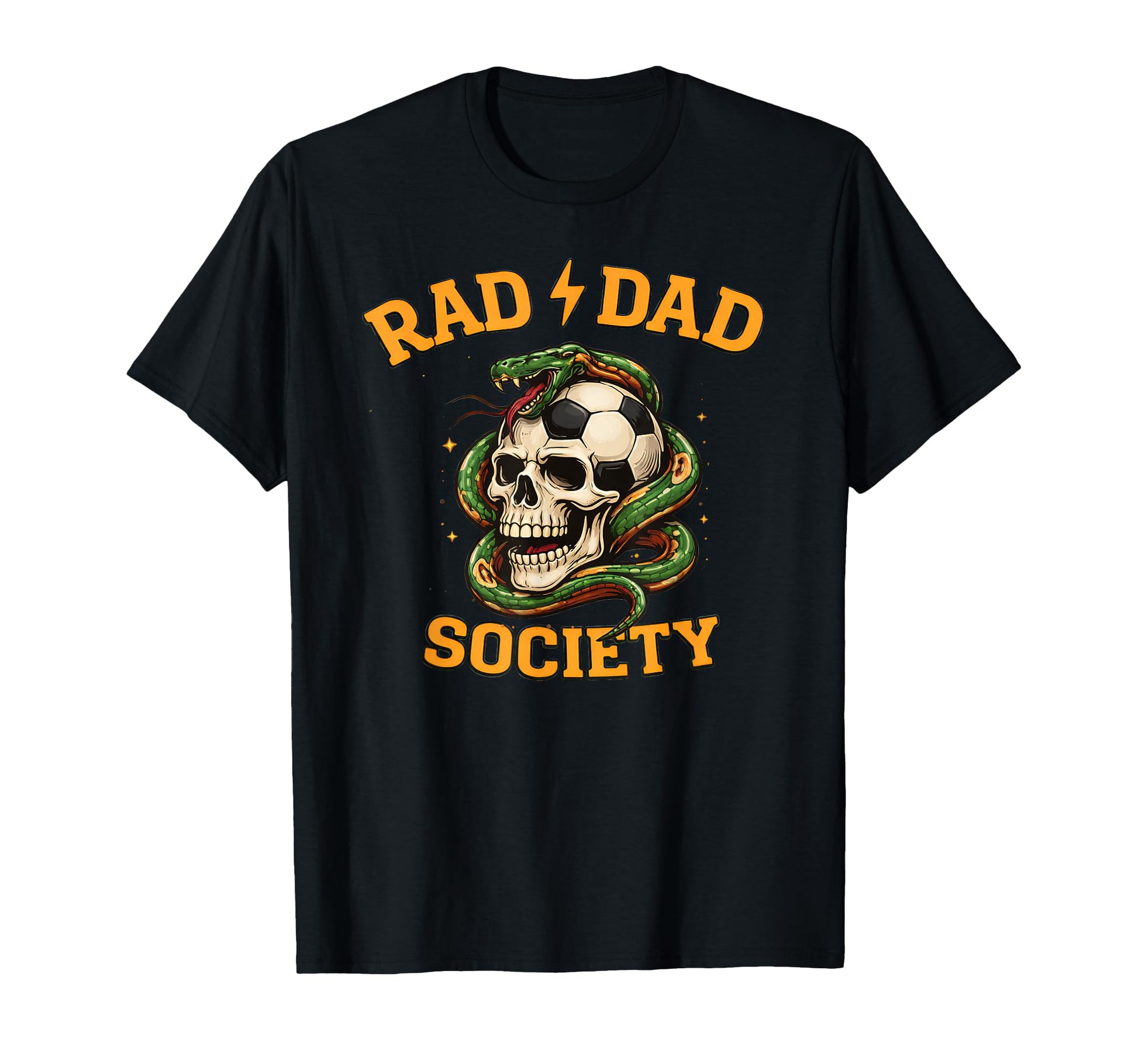 Soccer Father Rad Dad Society Gameday T-Shirt - Custom Art Print Men Women - T-Shirt, Sweatshirt, Hoodie