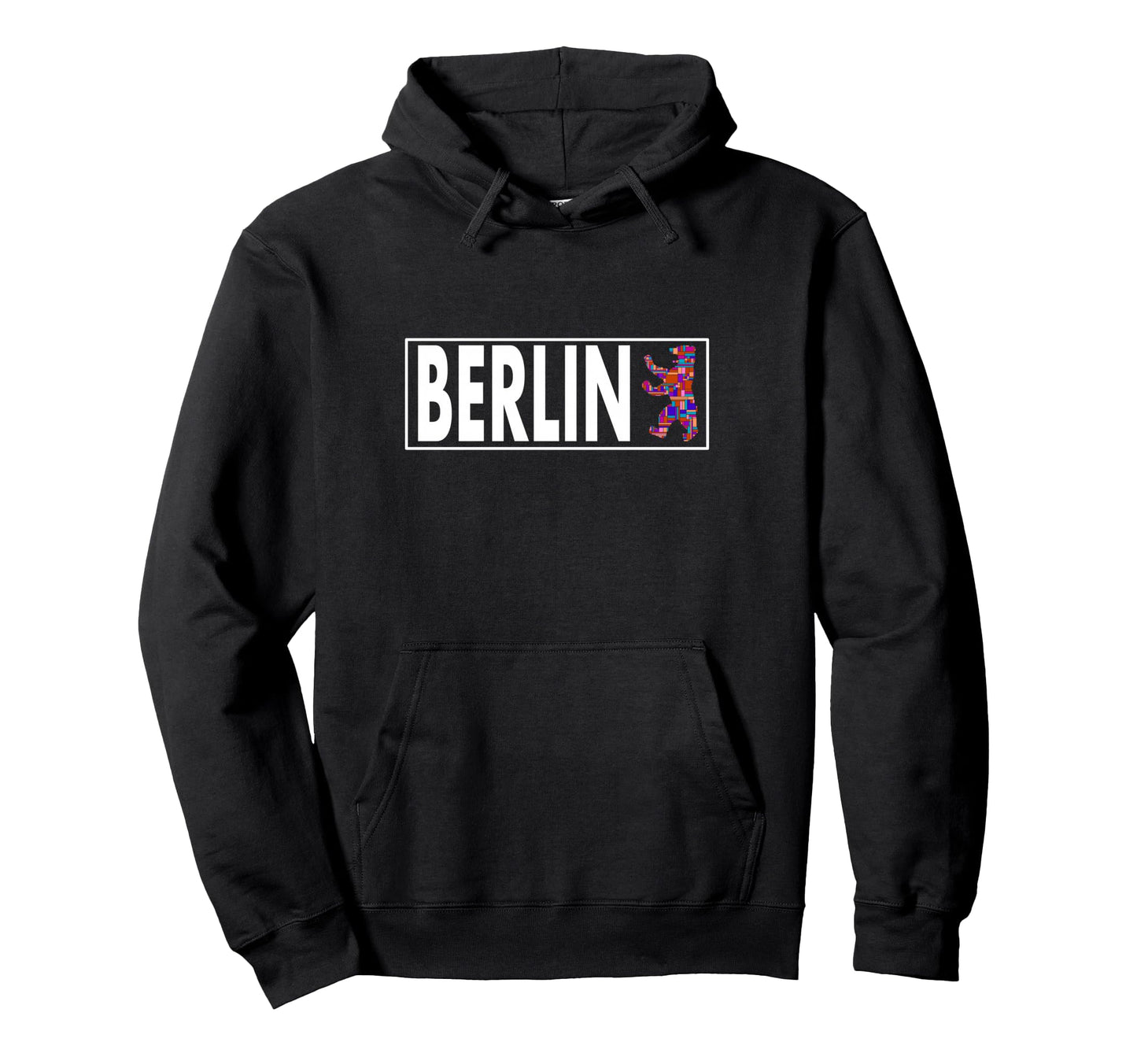 Berlin Berlin Bear I Love Berlin Hoodie - Minimalist Print for Adults - T-Shirt, Sweatshirt, Hoodie