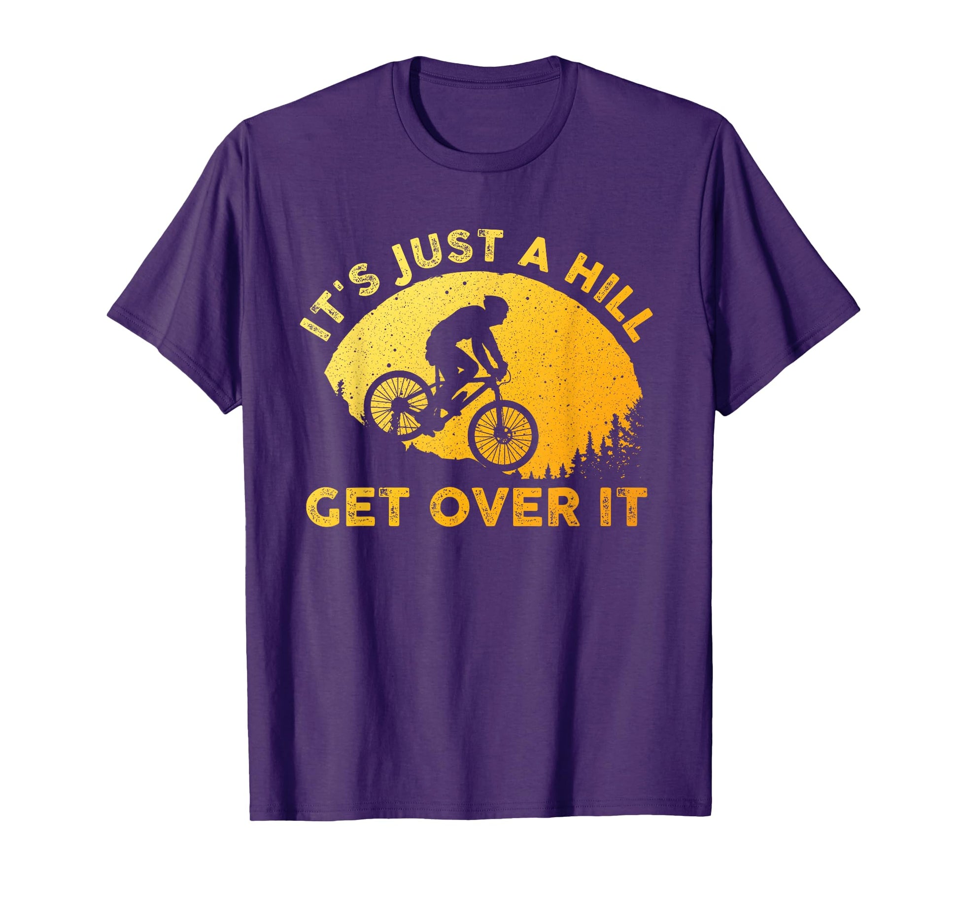 Funny Mountain Biking Art Trail T-Shirt - Custom Art Print Men Women - T-Shirt, Sweatshirt, Hoodie