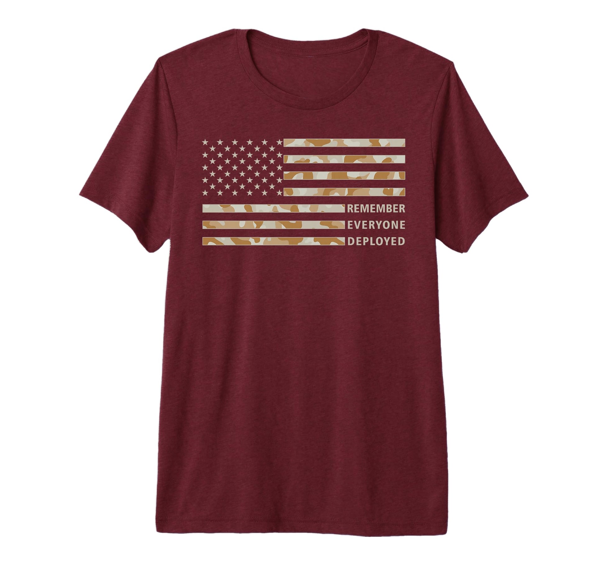 Red Friday Remember Everyone Deployed T-Shirt - Graphic Print Unisex - T-Shirt, Sweatshirt, Hoodie