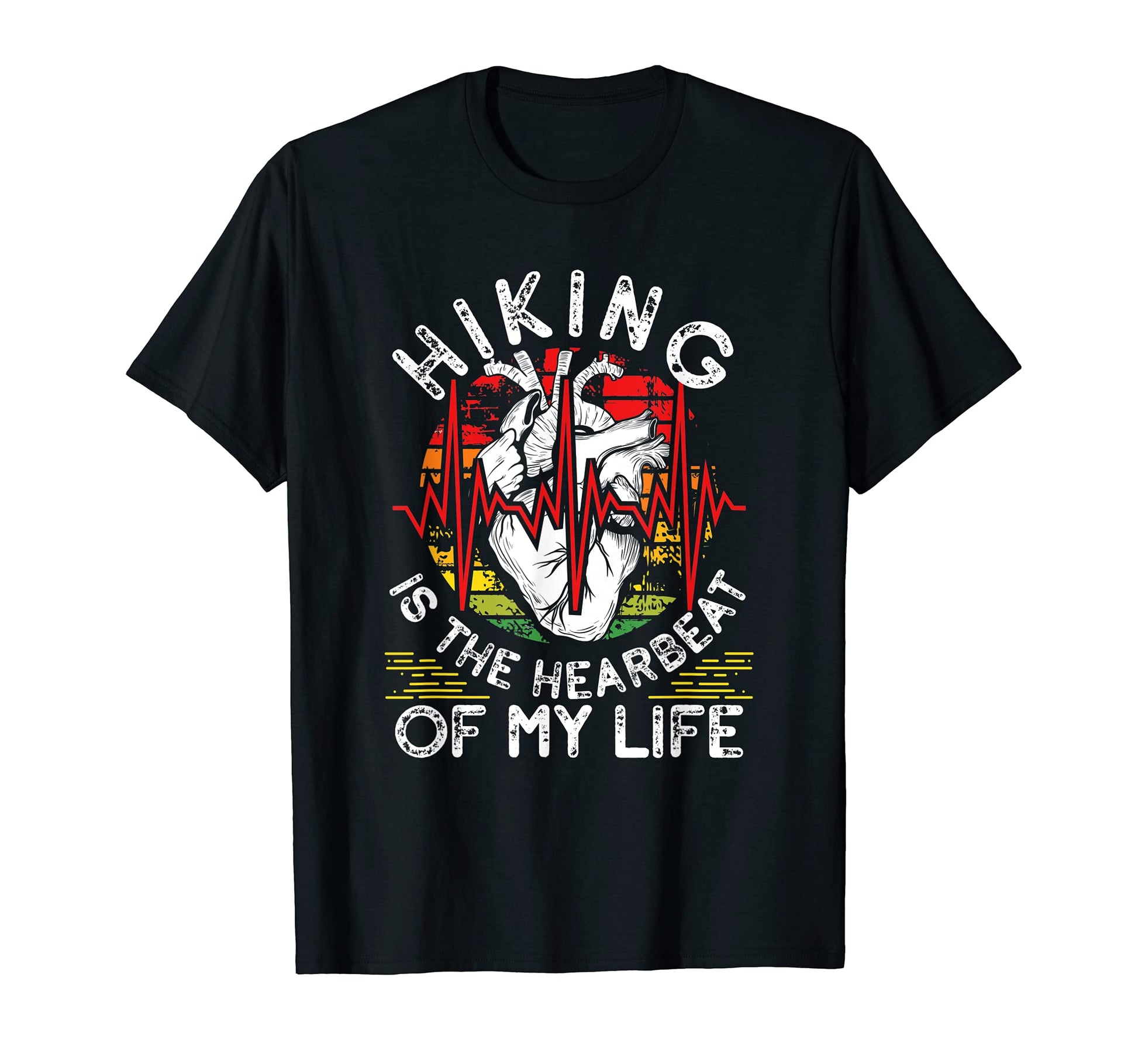 Fathers Day Outdoors Hiking Lover T-Shirt - Custom Art Print Men Women - T-Shirt, Sweatshirt, Hoodie