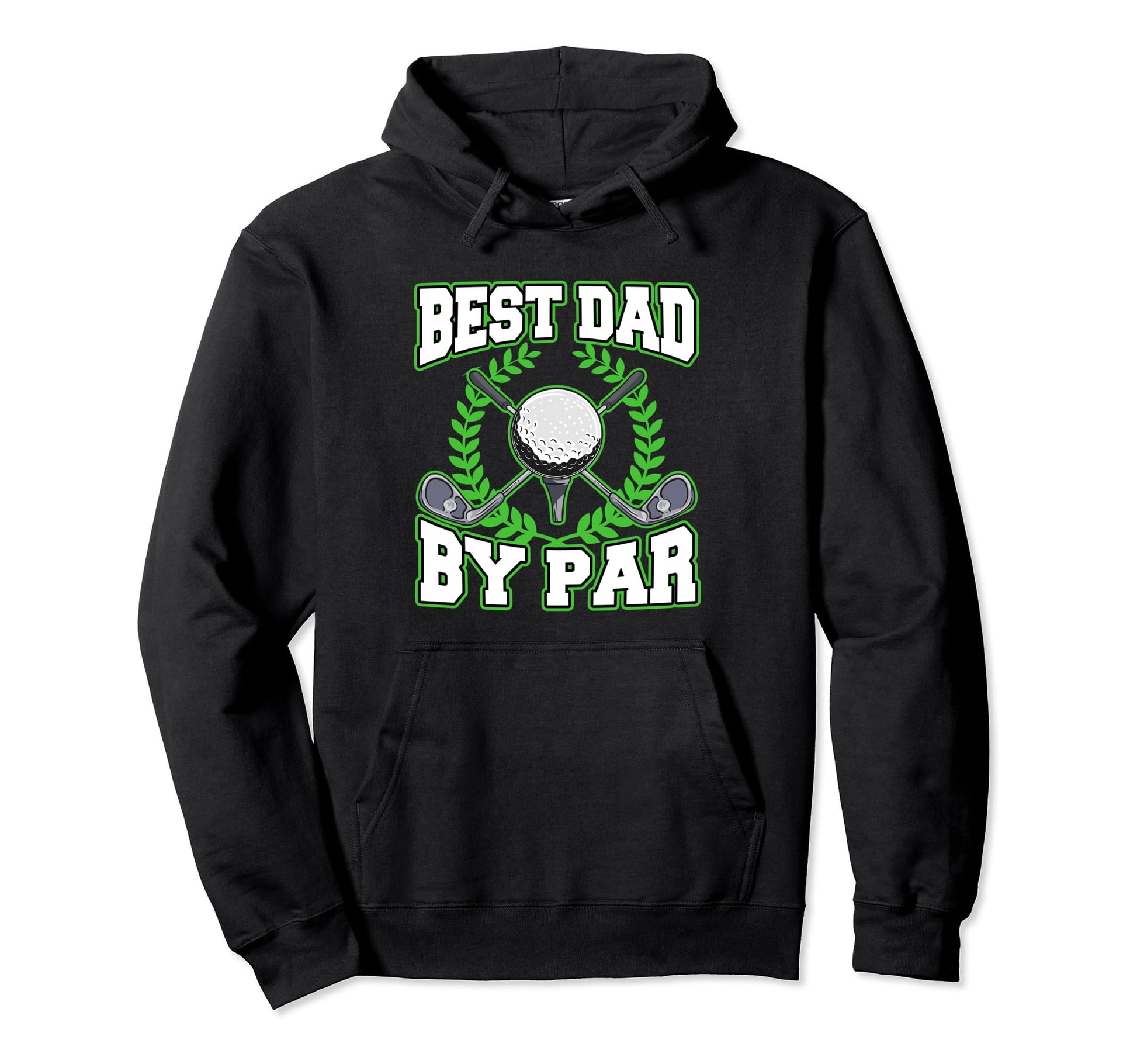 Best Dad Par Fathers Day Golf Hoodie - Minimalist Print Men Women - T-Shirt, Sweatshirt, Hoodie