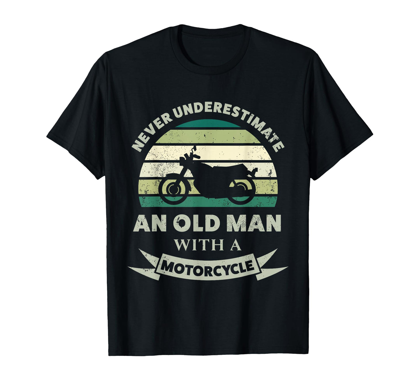 Old Motorcycle Funny Dad Gift T-Shirt - Aesthetic Graphic Men Women - T-Shirt, Sweatshirt, Hoodie