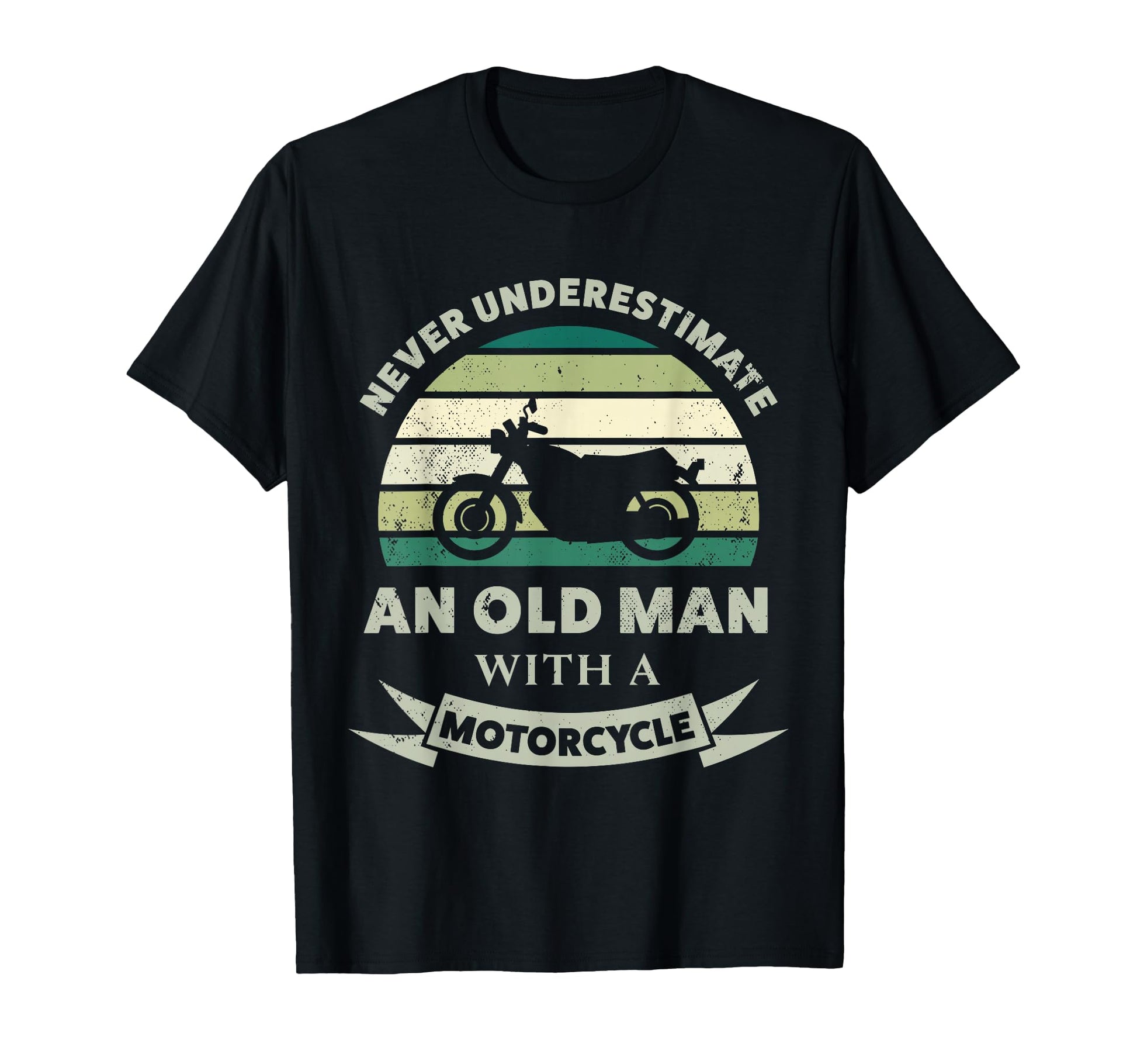 Old Motorcycle Funny Dad Gift T-Shirt - Aesthetic Graphic Men Women - T-Shirt, Sweatshirt, Hoodie