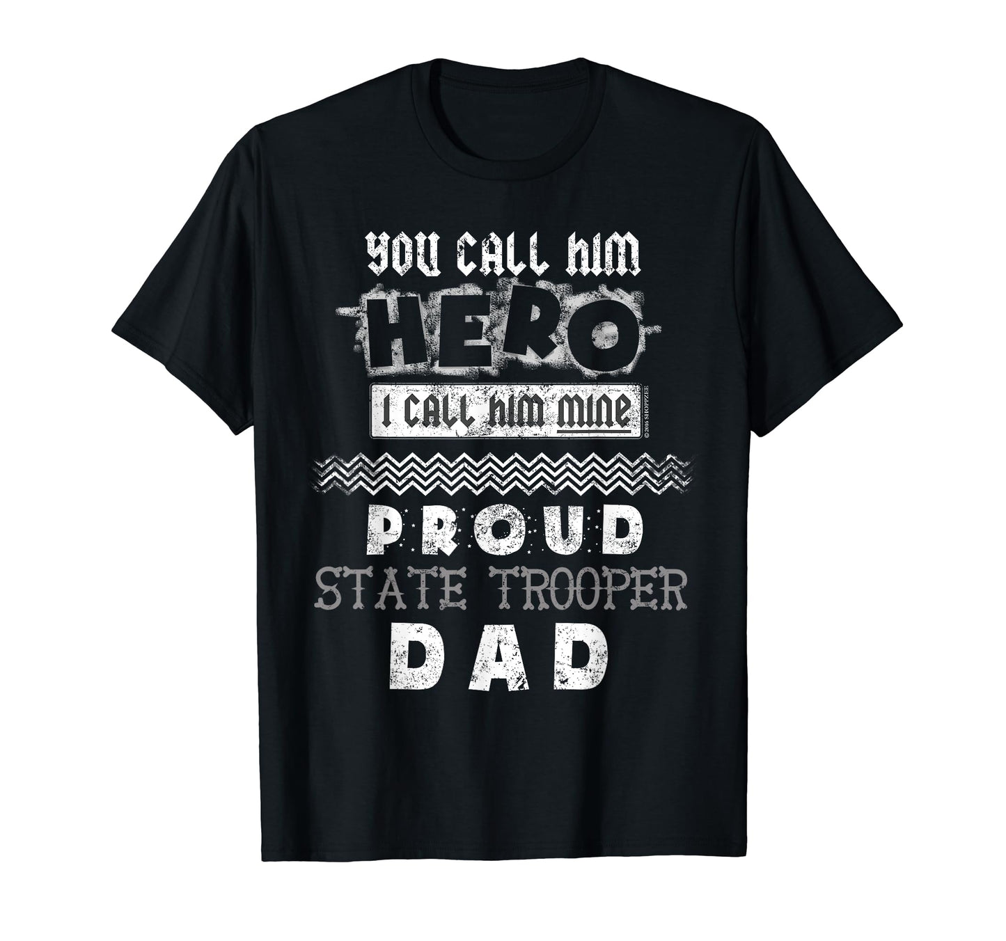 State Police State Trooper Dad Sweatshirt - Casual Everyday Wear Men Women - T-Shirt, Sweatshirt, Hoodie