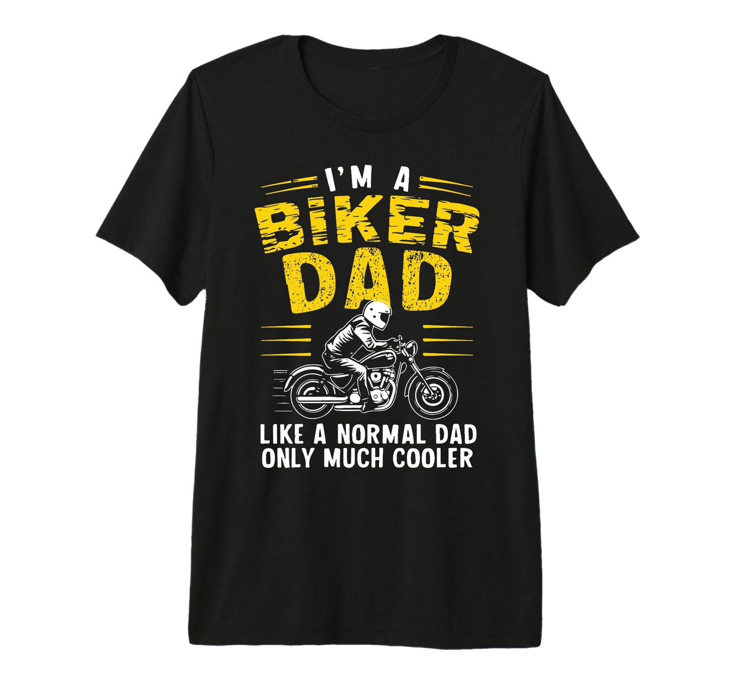 Mens Motorcycle Lover Daddy Funny Fathers T-Shirt - Unique Graphic Unisex - T-Shirt, Sweatshirt, Hoodie