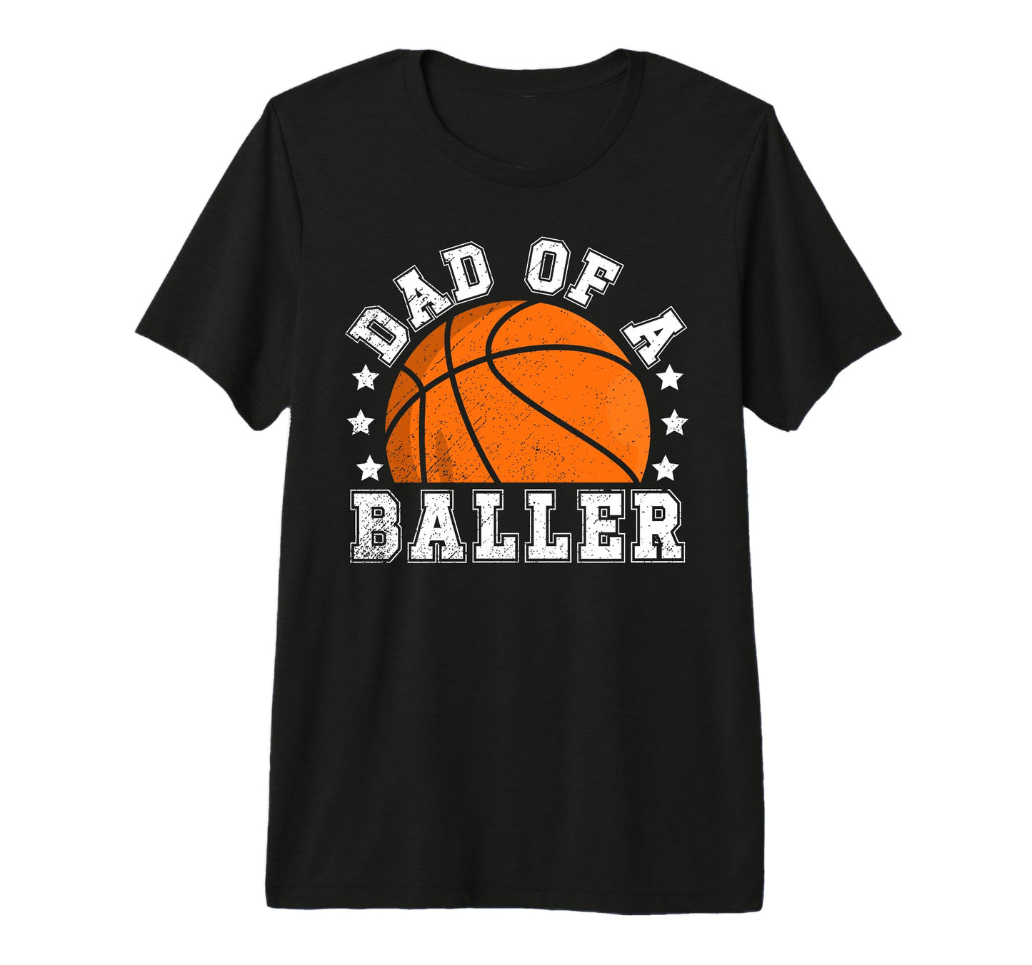 Mens Dad Baller Basketball Dad T-Shirt - Novelty Apparel Men Women - T-Shirt, Sweatshirt, Hoodie