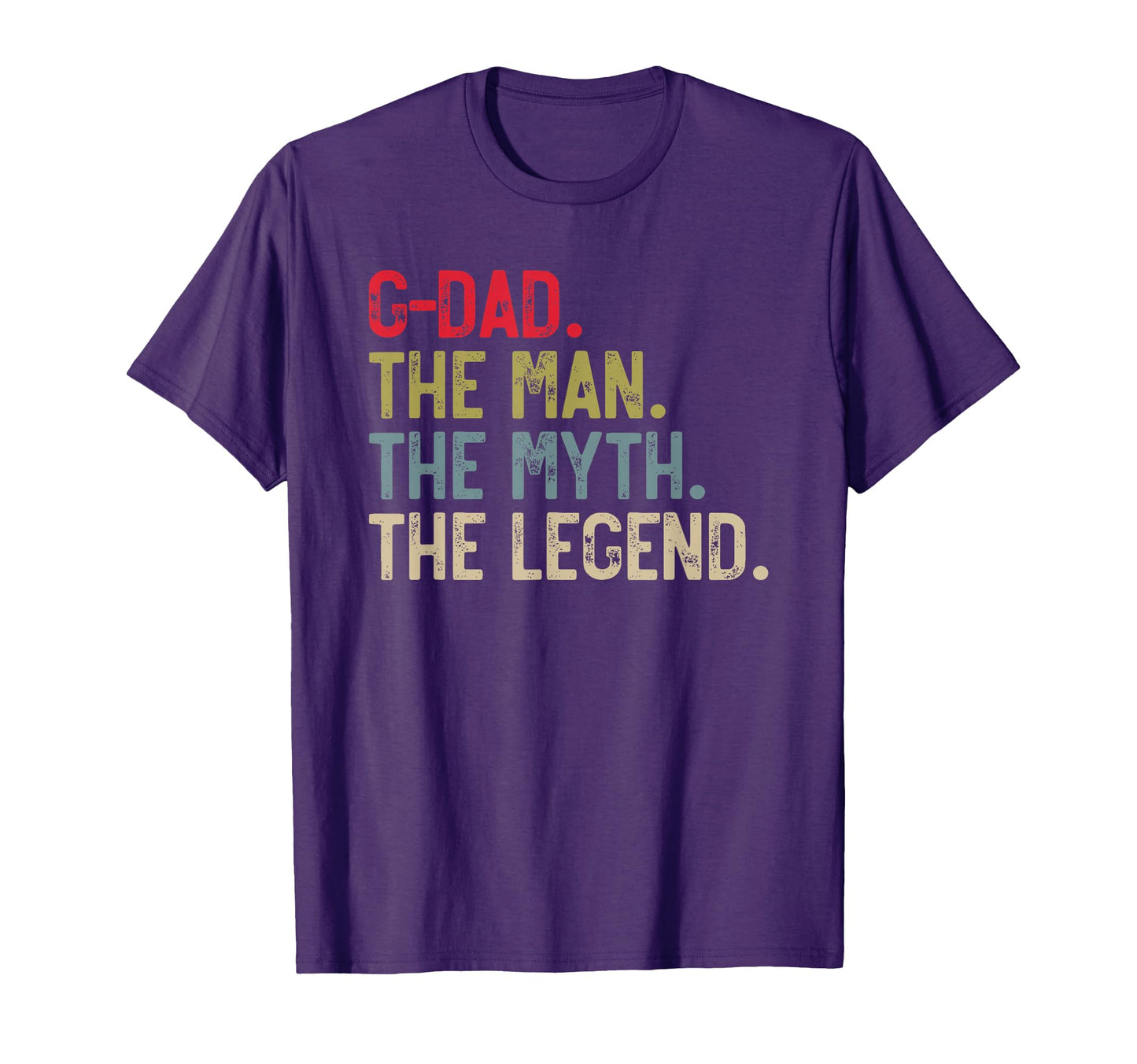 G Dad Myth Legend Fathers Day Grandpa T-Shirt - Custom Art Print Men Women - T-Shirt, Sweatshirt, Hoodie