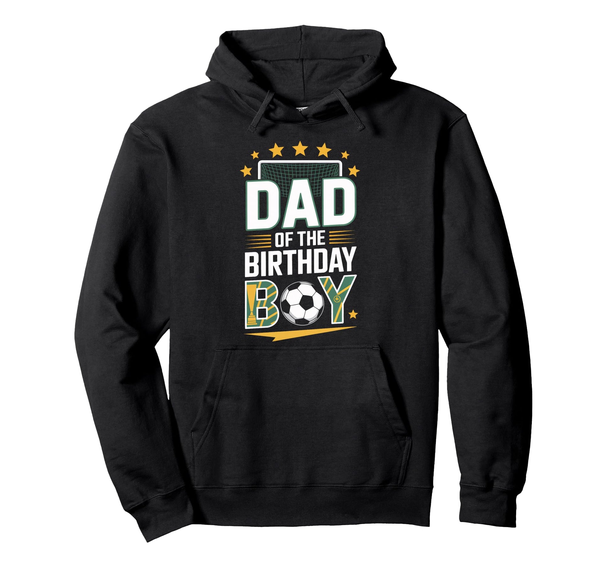 Dad Birthday Soccer Players Proud Father Hoodie - Novelty Apparel Men Women - T-Shirt, Sweatshirt, Hoodie