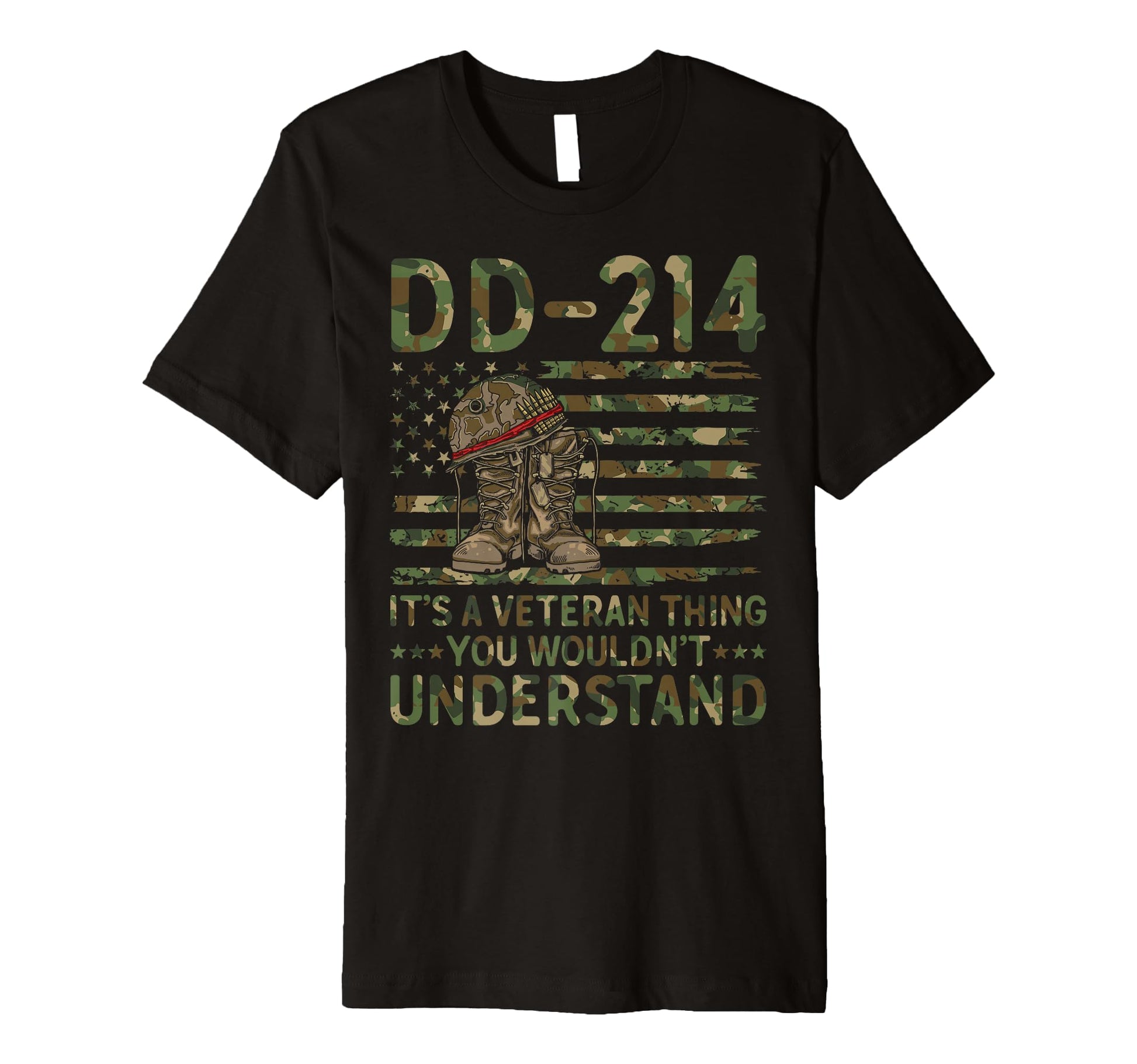 Dd 214 Its Veteran Thing Retired T-Shirt - Aesthetic Graphic Men Women - T-Shirt, Sweatshirt, Hoodie