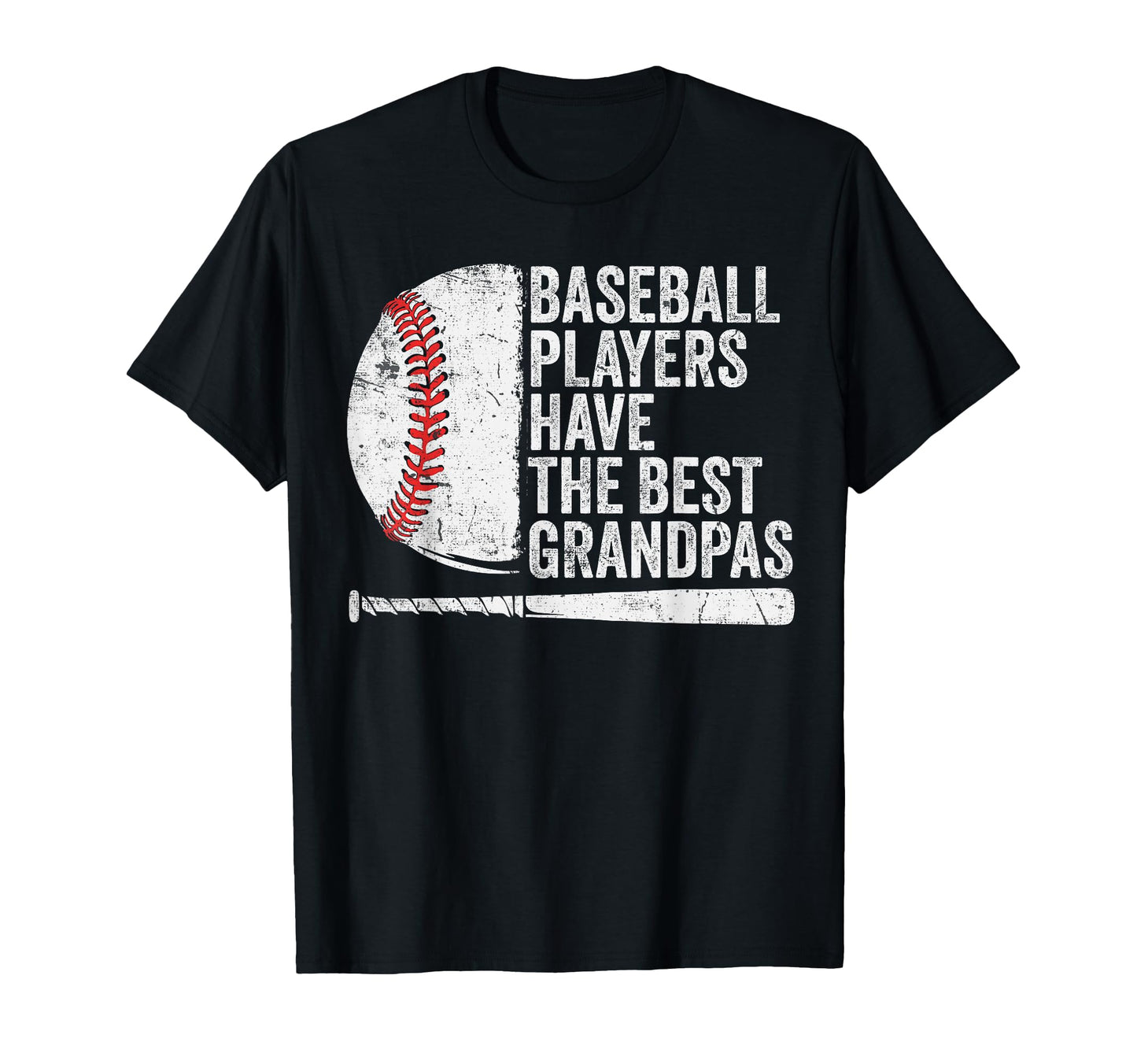 Baseball Player Grandpa And Grandson T-Shirt - Graphic Print for Adults - T-Shirt, Sweatshirt, Hoodie
