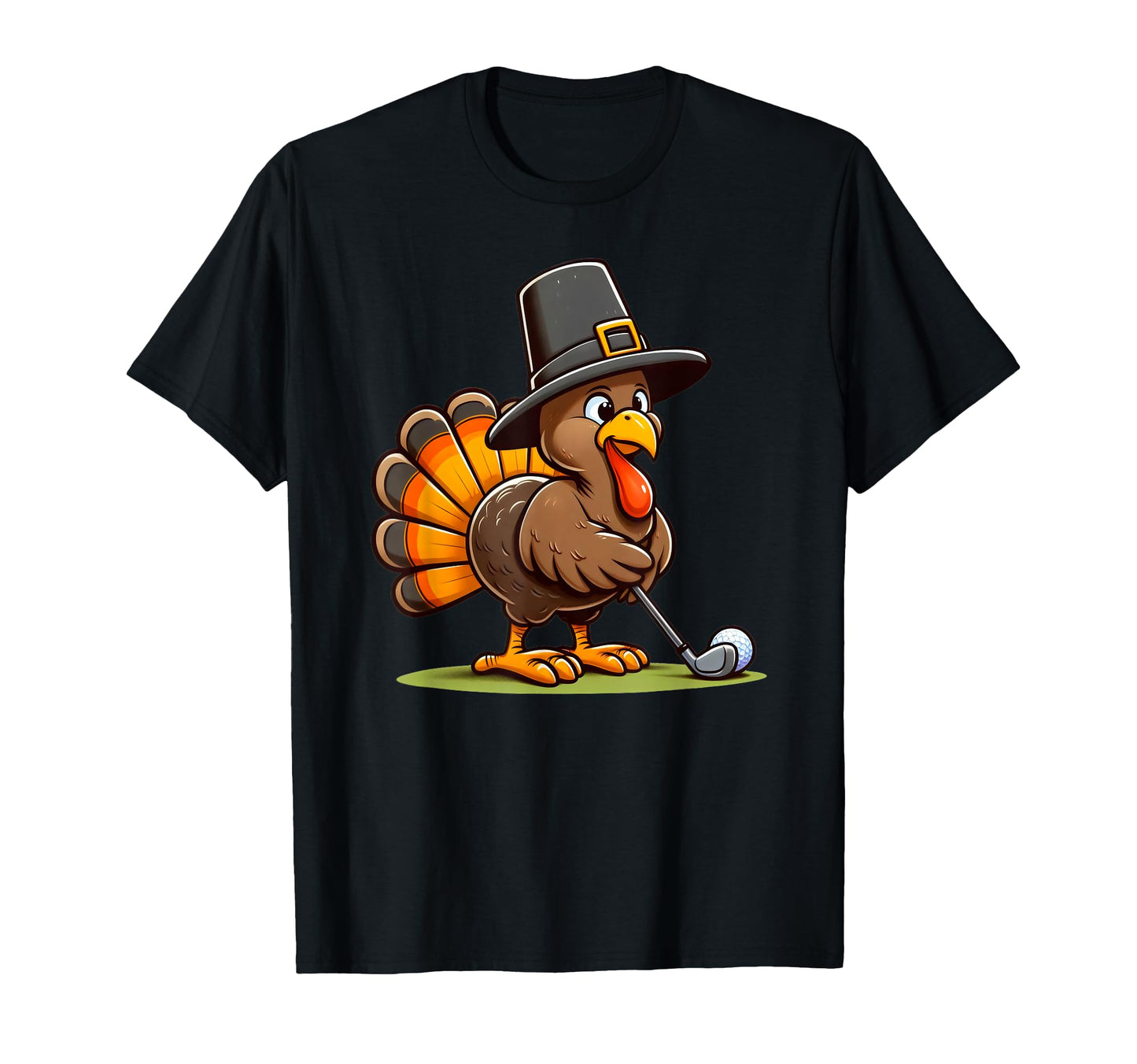 Turkey Golf Thanksgiving Golfer Turkey T-Shirt - Streetwear Style Unisex - T-Shirt, Sweatshirt, Hoodie