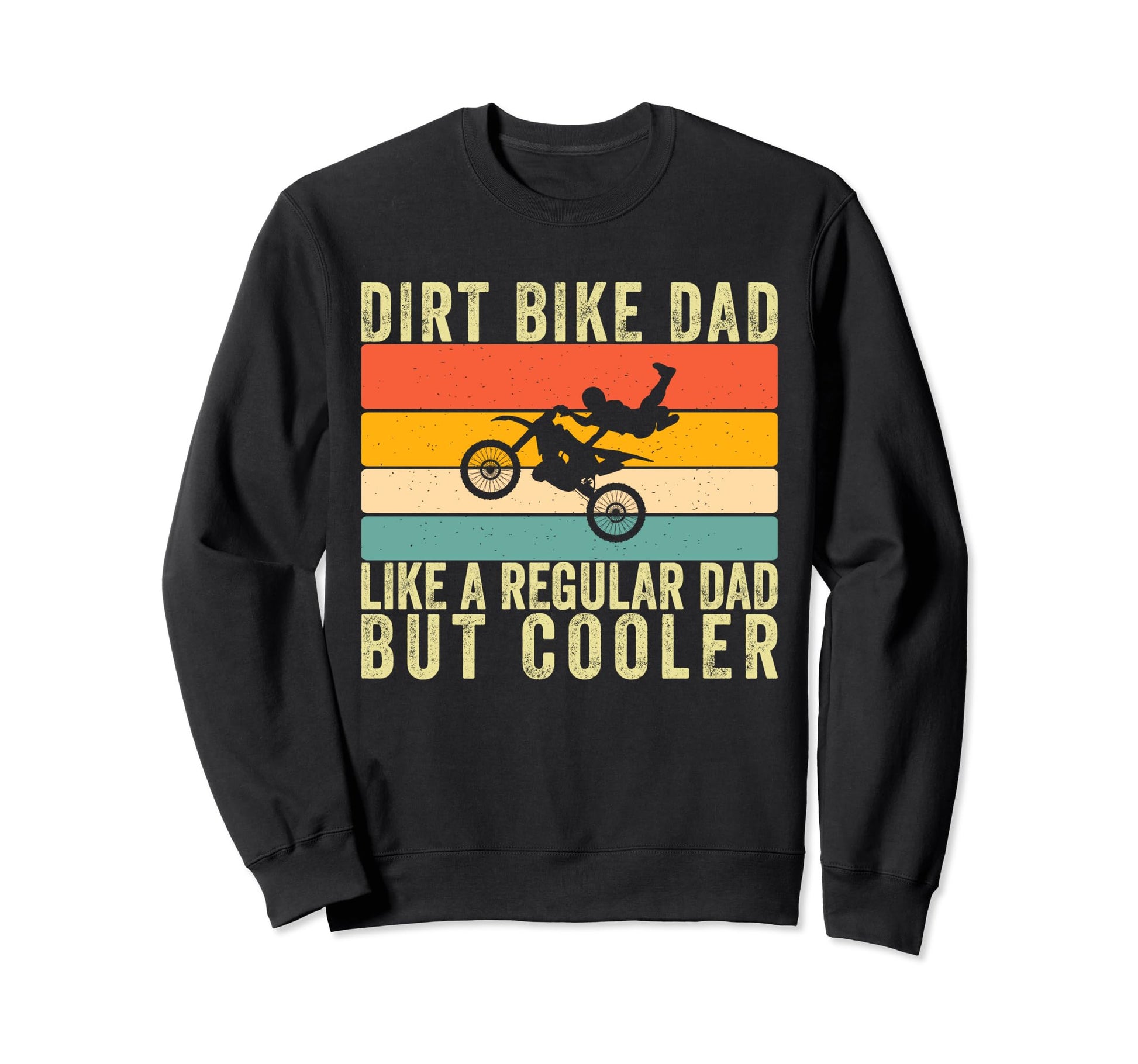Dirt Bike Dad Motocross Sweatshirt - Casual Everyday Wear for Adults - T-Shirt, Sweatshirt, Hoodie