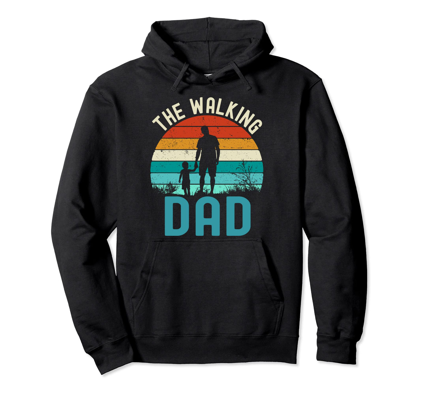 Walking Dad Walking Dad Dad To Be Hoodie - Unique Graphic Men Women - T-Shirt, Sweatshirt, Hoodie