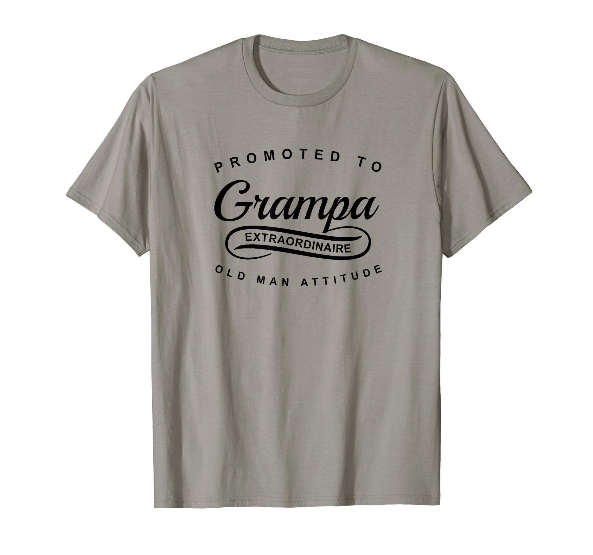 Promoted To Grampa Fun New Grandpa T-Shirt - Unique Graphic Men Women - T-Shirt, Sweatshirt, Hoodie