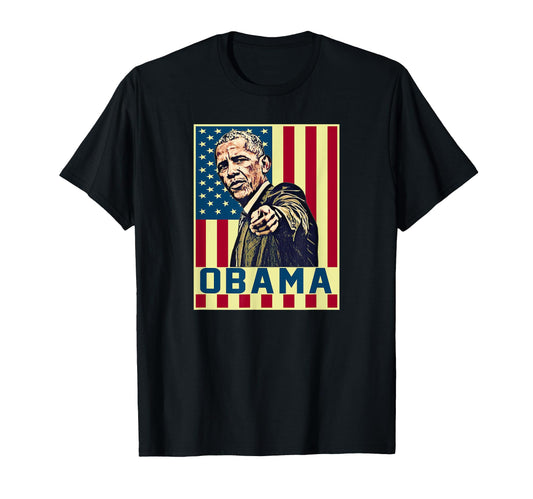 Barack Obama 44Th Usa President Pop Art T-Shirt - Trendy Graphic Men Women - T-Shirt, Sweatshirt, Hoodie