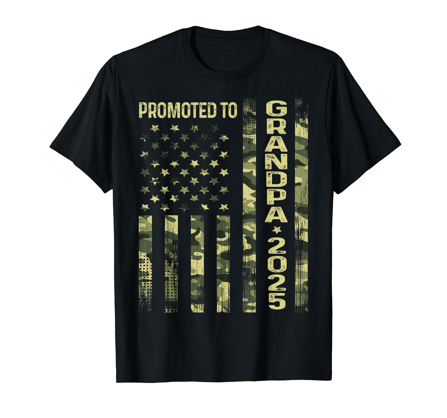 Military Flag Announcement Promoted T-Shirt - Custom Art Print for Adults - T-Shirt, Sweatshirt, Hoodie