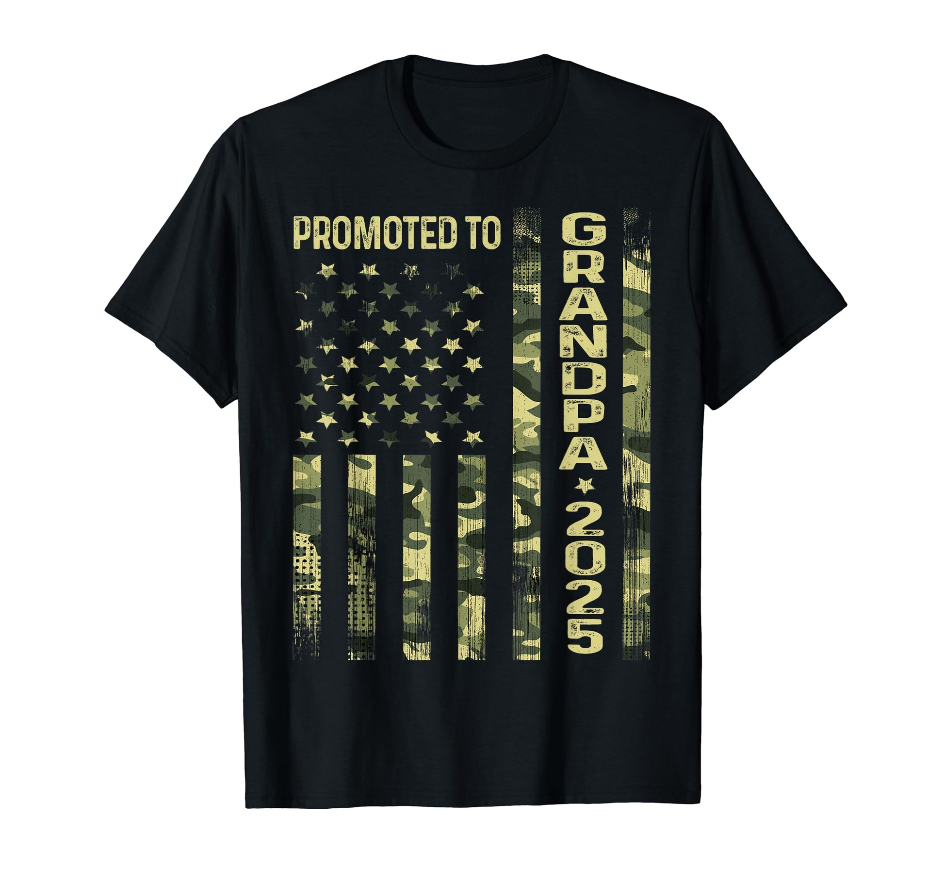 Military Flag Announcement Promoted T-Shirt - Custom Art Print for Adults - T-Shirt, Sweatshirt, Hoodie