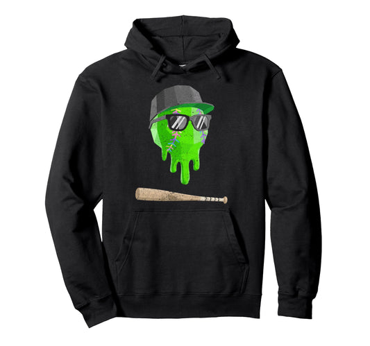 Baseball Ice Cream Drip Gamer Gifts T-Shirt - Streetwear Style Men Women - T-Shirt, Sweatshirt, Hoodie