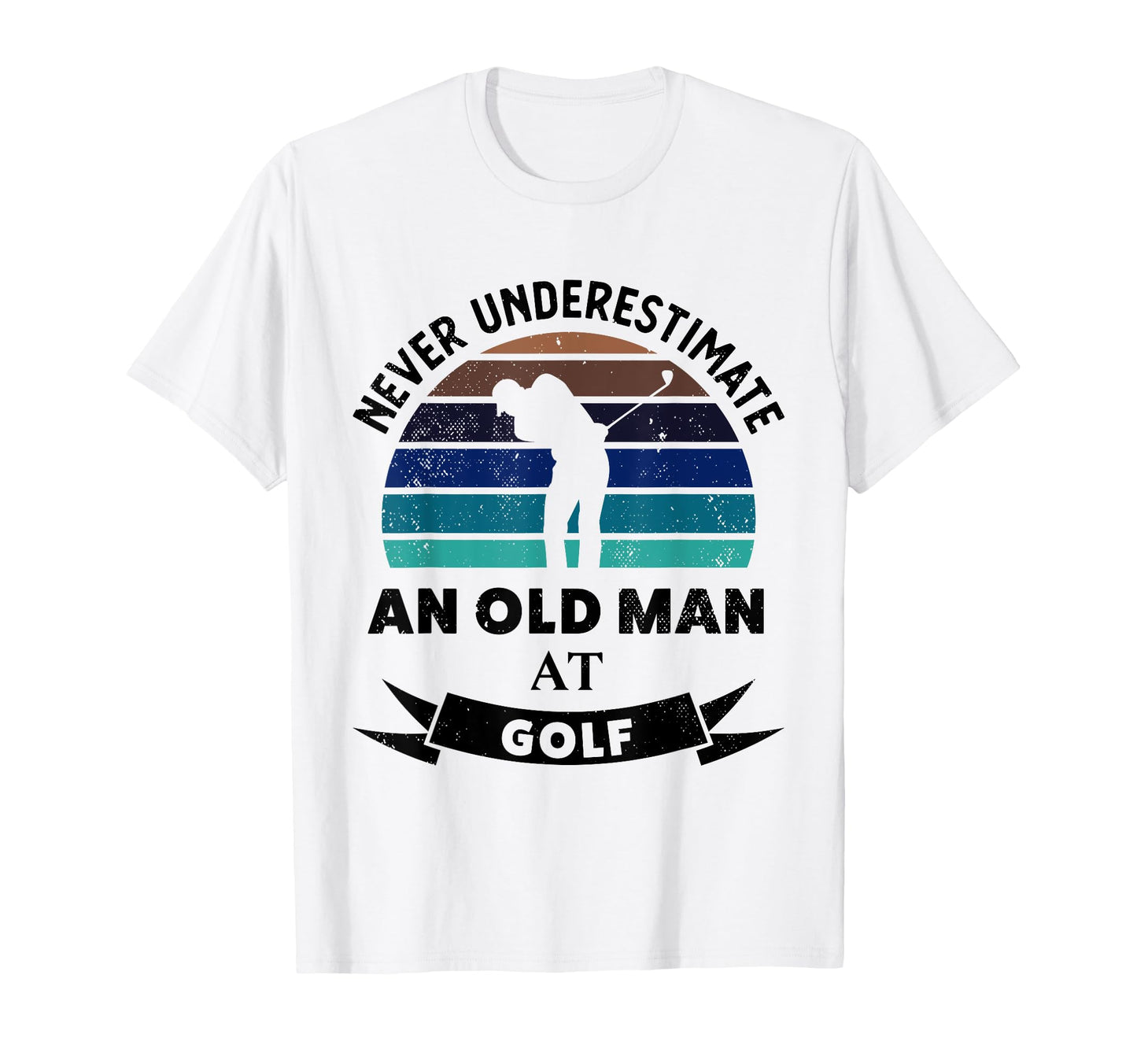 Old Golf Funny Golfing Gifts Dad T-Shirt - Unique Graphic Unisex - T-Shirt, Sweatshirt, Hoodie