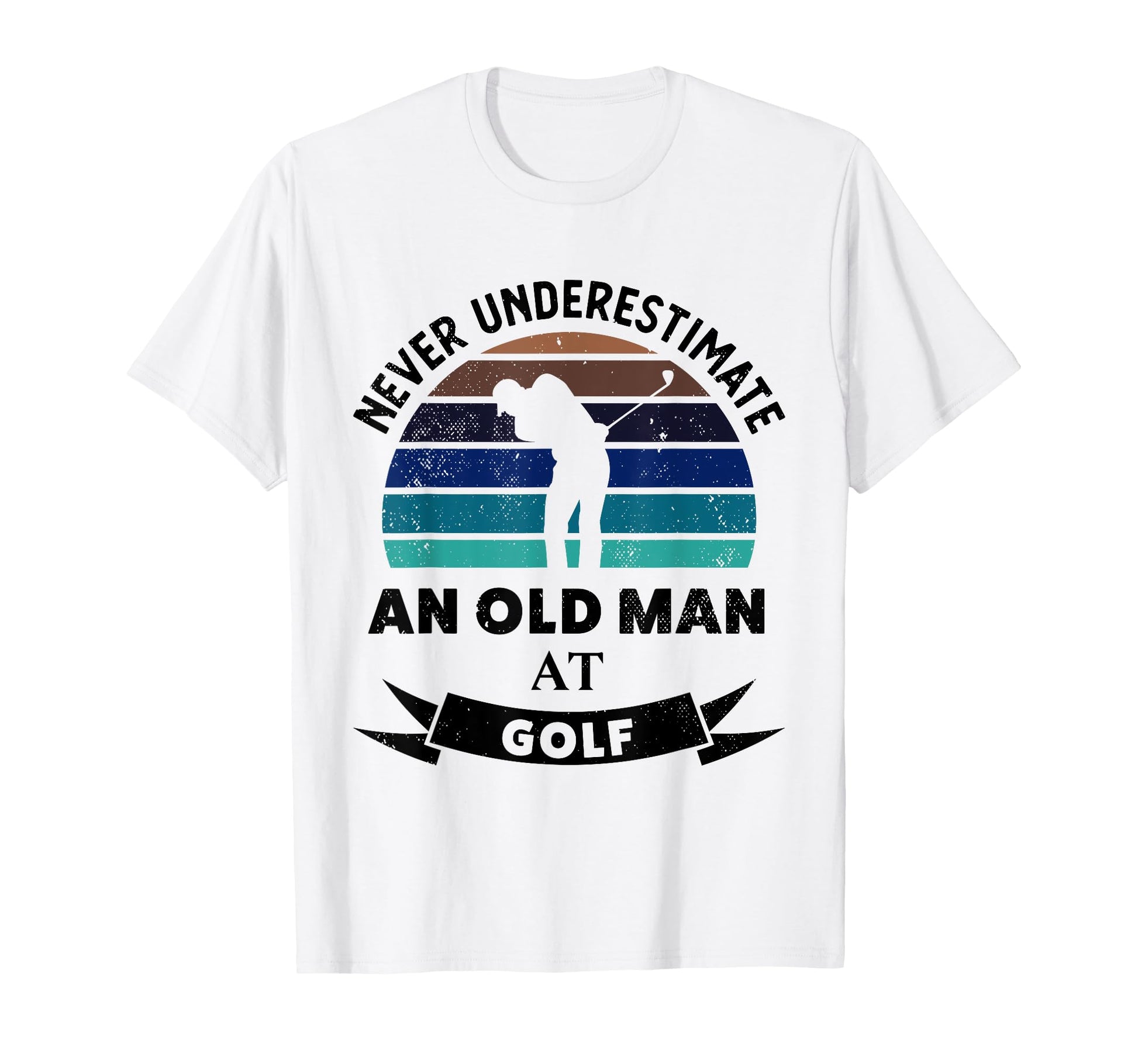 Old Golf Funny Golfing Gifts Dad T-Shirt - Unique Graphic Unisex - T-Shirt, Sweatshirt, Hoodie