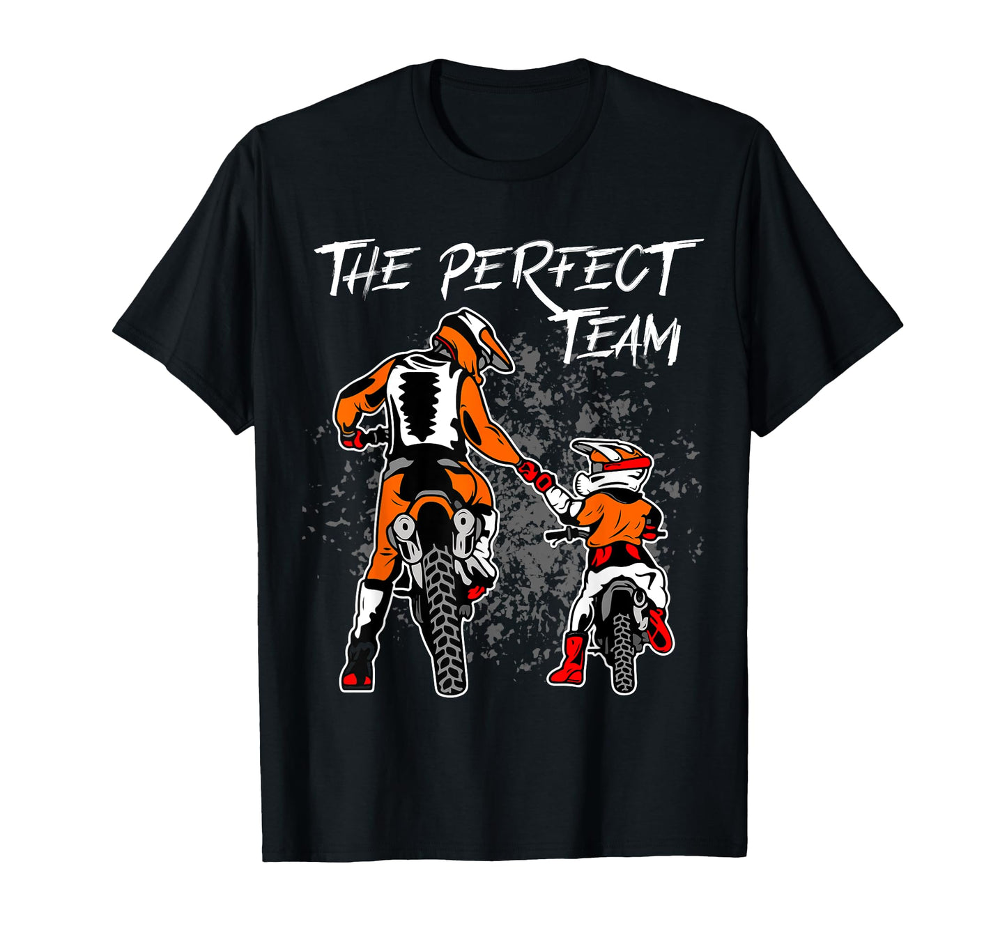 Father Son Motocross Day Dad T-Shirt - Fun Novelty Design for Adults - T-Shirt, Sweatshirt, Hoodie